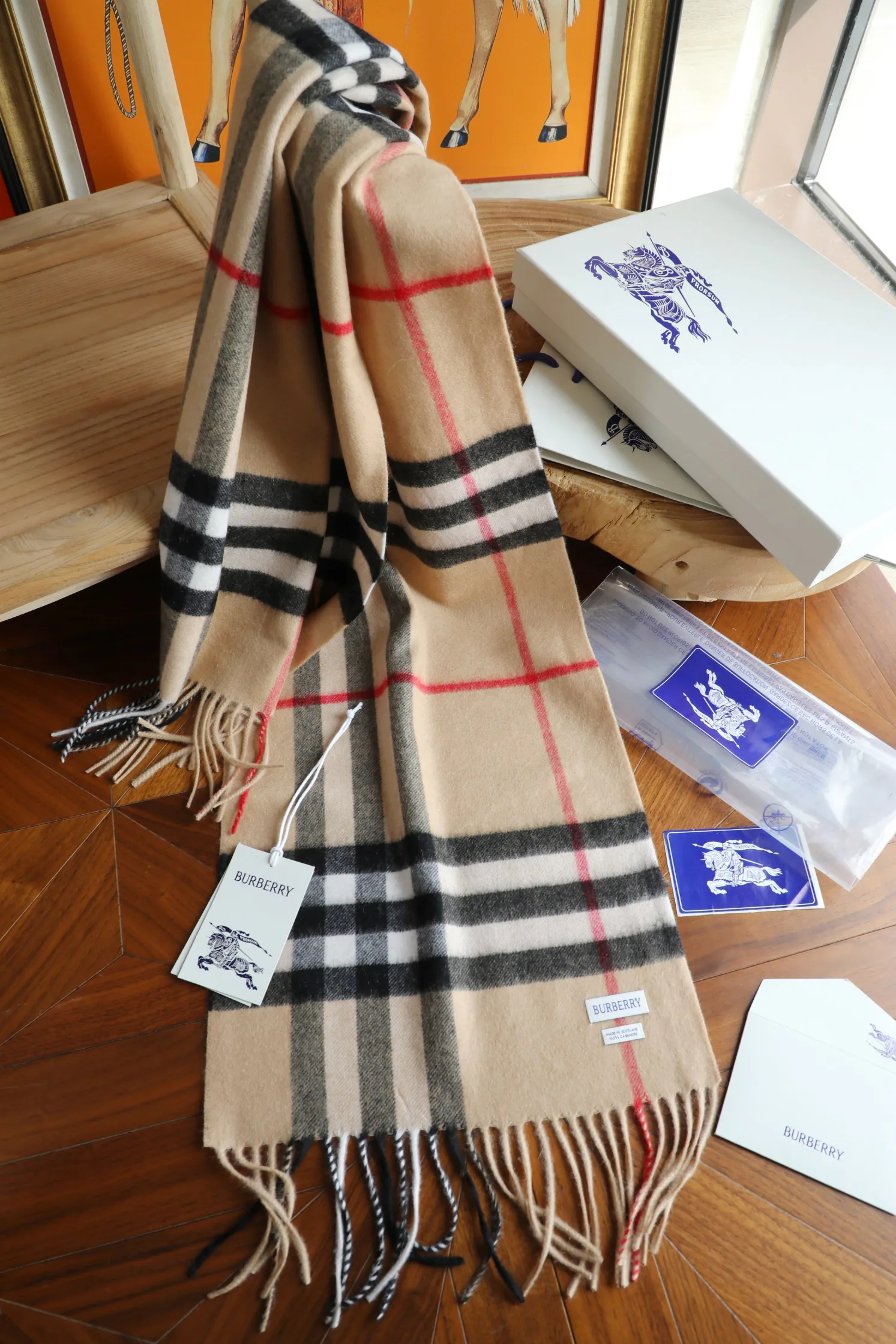 Шарфы Burberry 9632588