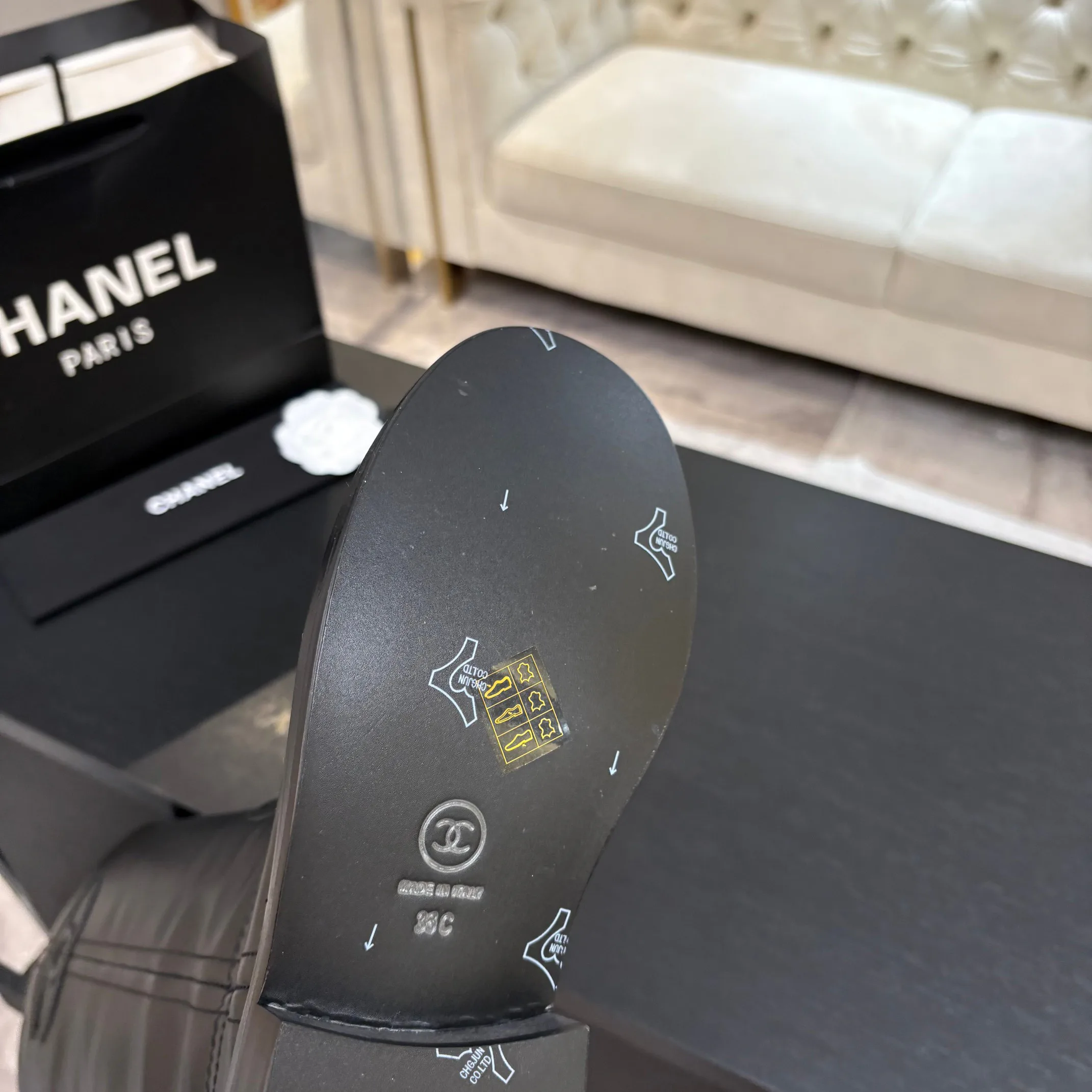 Сапоги Женские Chanel 18062785