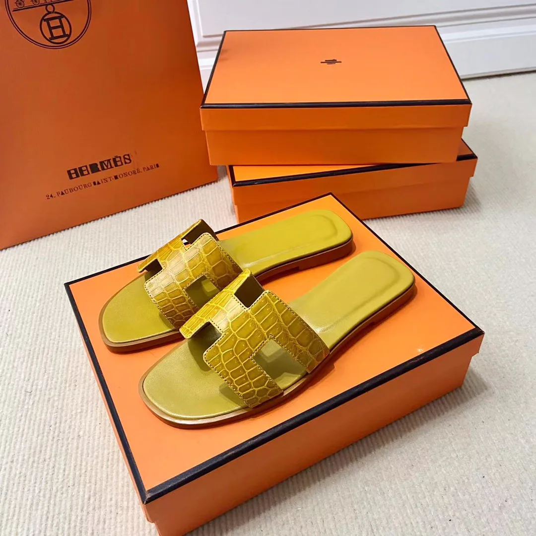 Шлепанцы Женские Hermes 4340537