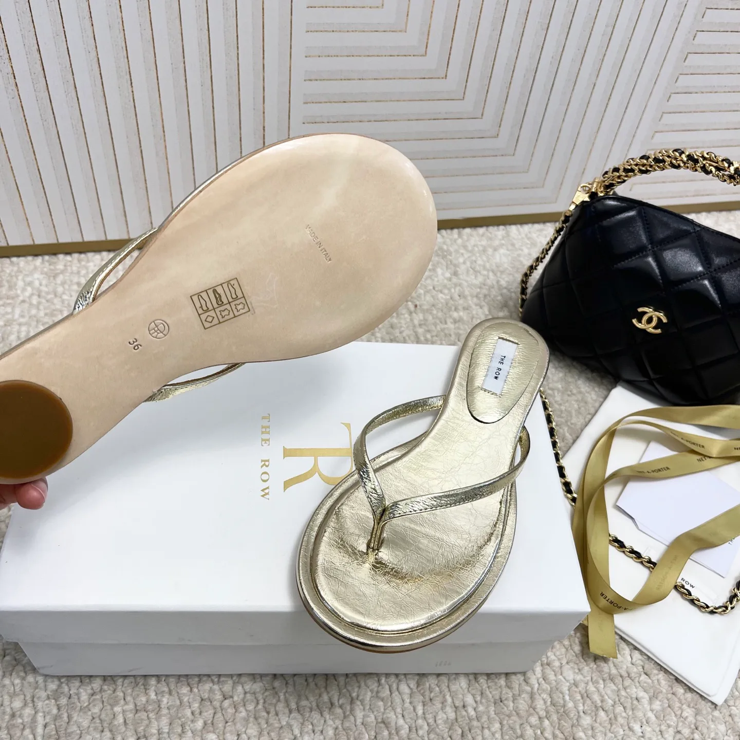 Шлепанцы Женские The Row 491993