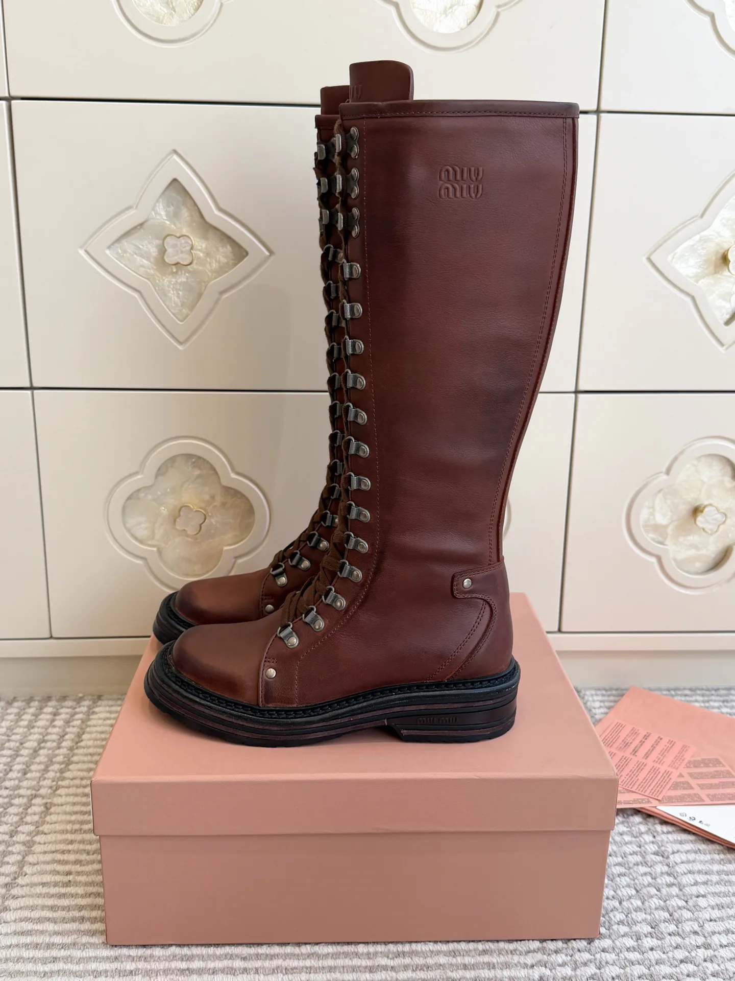 Ботинки Женские Miu Miu 17943211