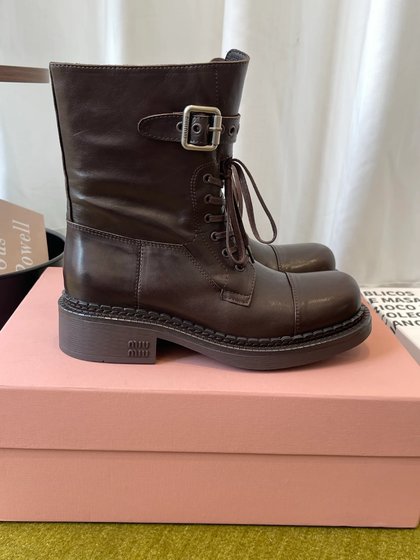 Ботинки Женские Miu Miu 19578525