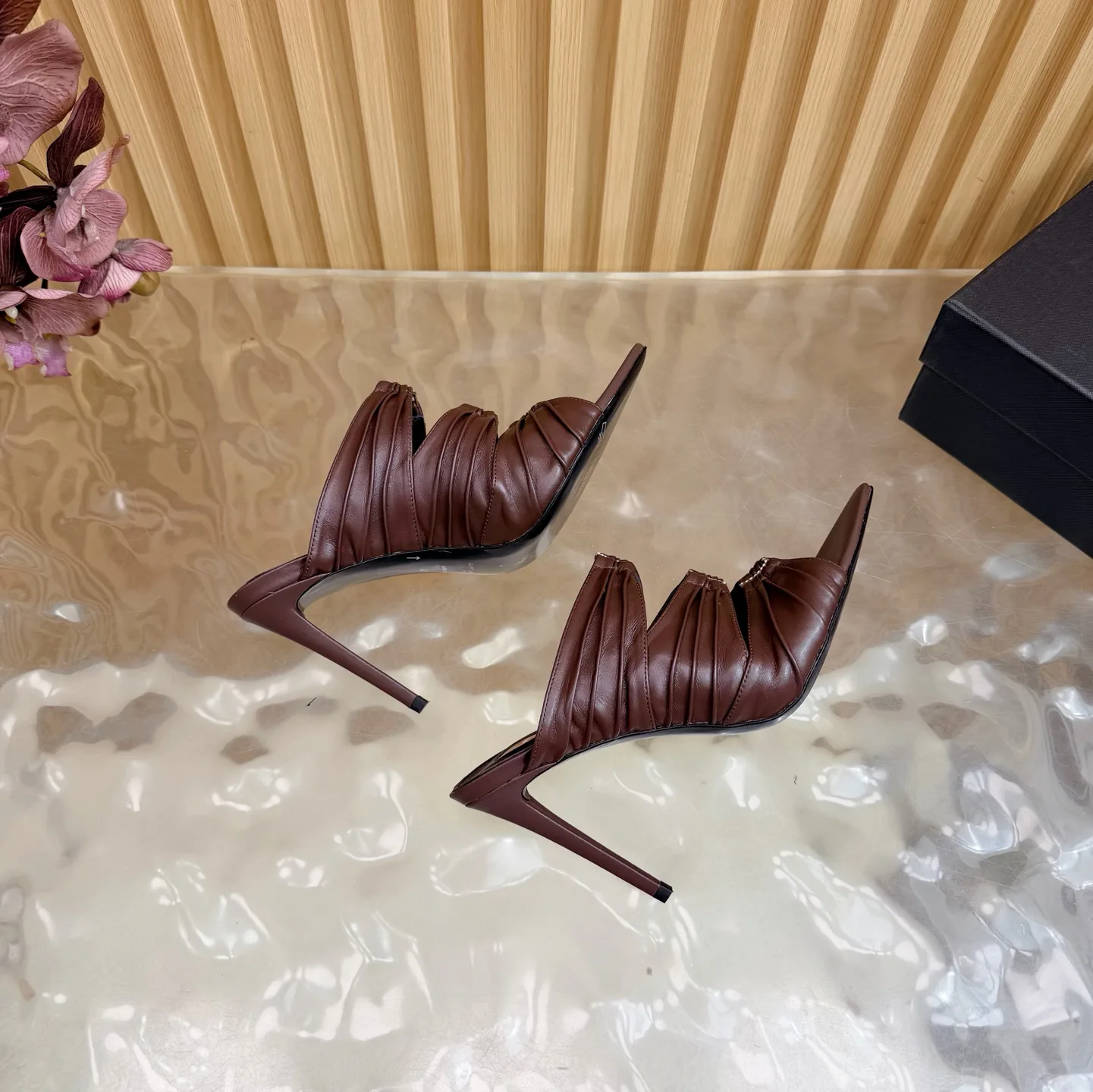 Туфли Женские Saint Laurent 10996525