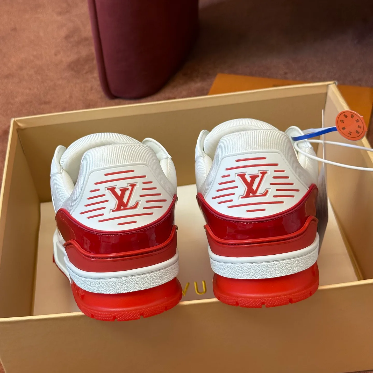 Кроссовки Женские Louis Vuitton 1180258