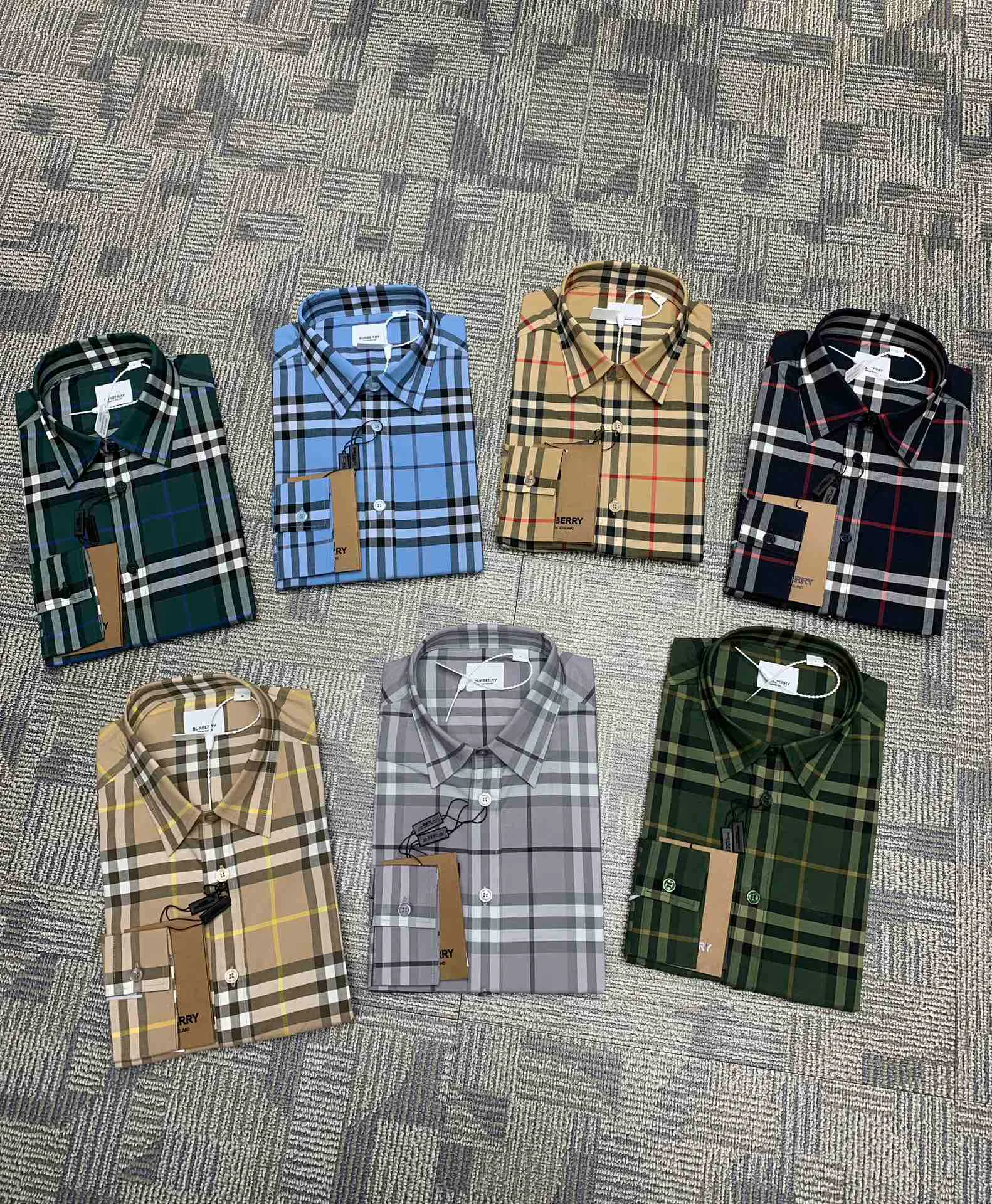 Рубашки Мужские Burberry 17967404