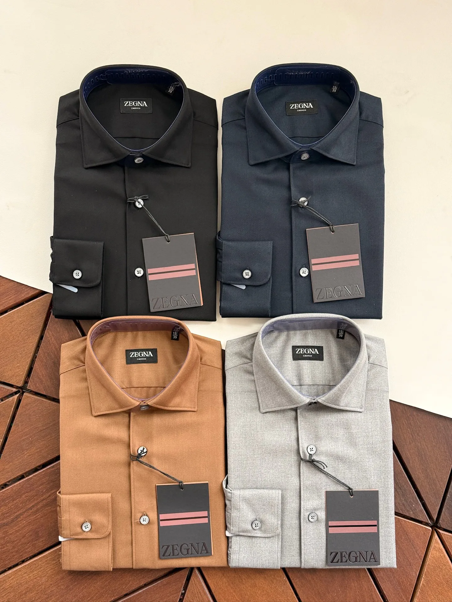 Рубашки Мужские Zegna 18711667