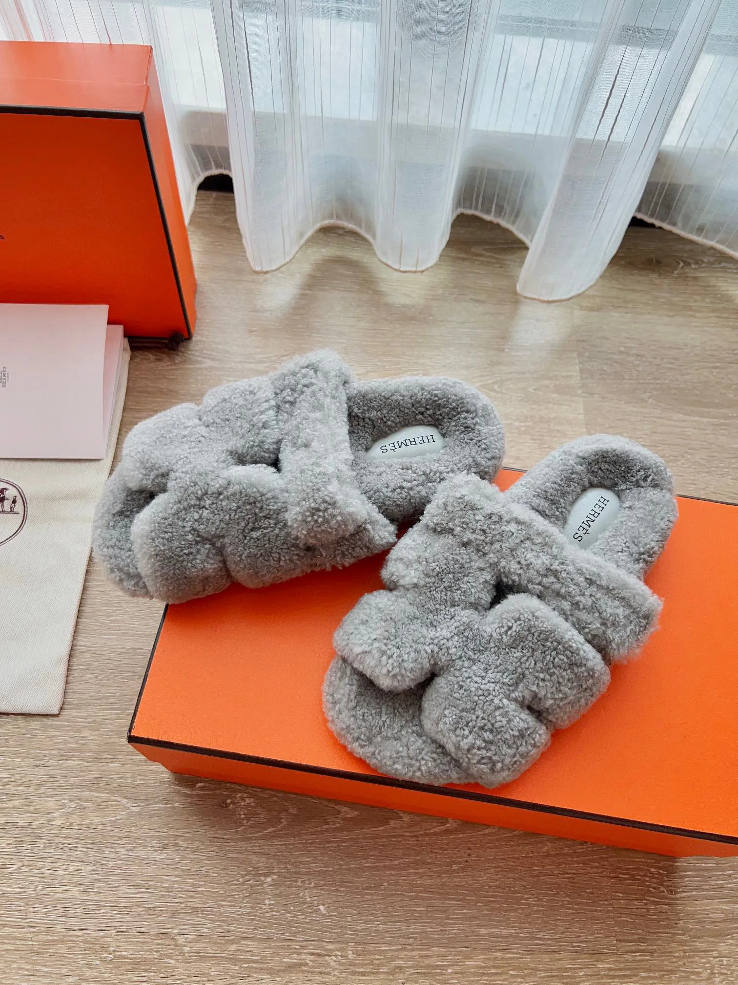 Тапочки Женские Hermes 101076