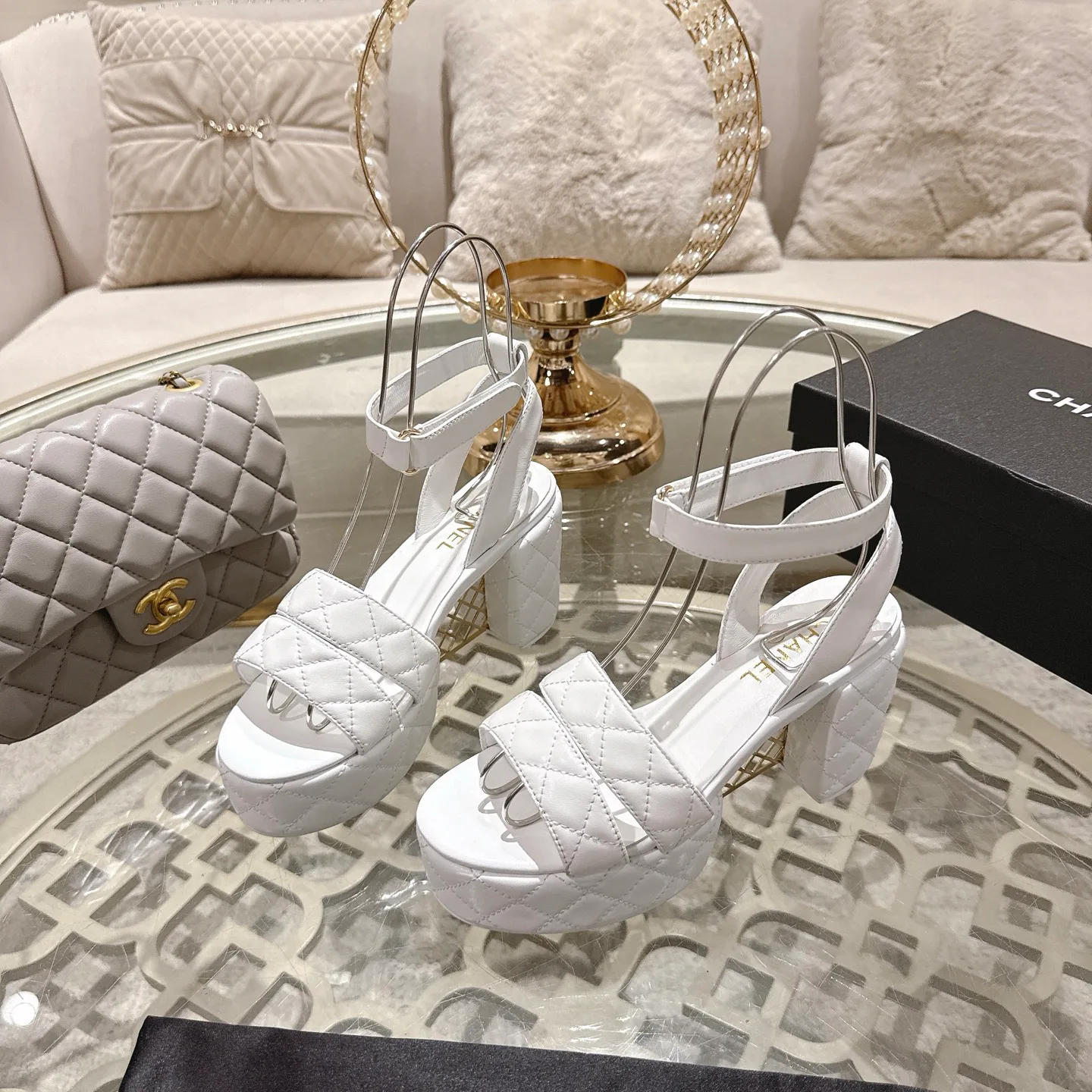 Босоножки Женские Chanel 9361025