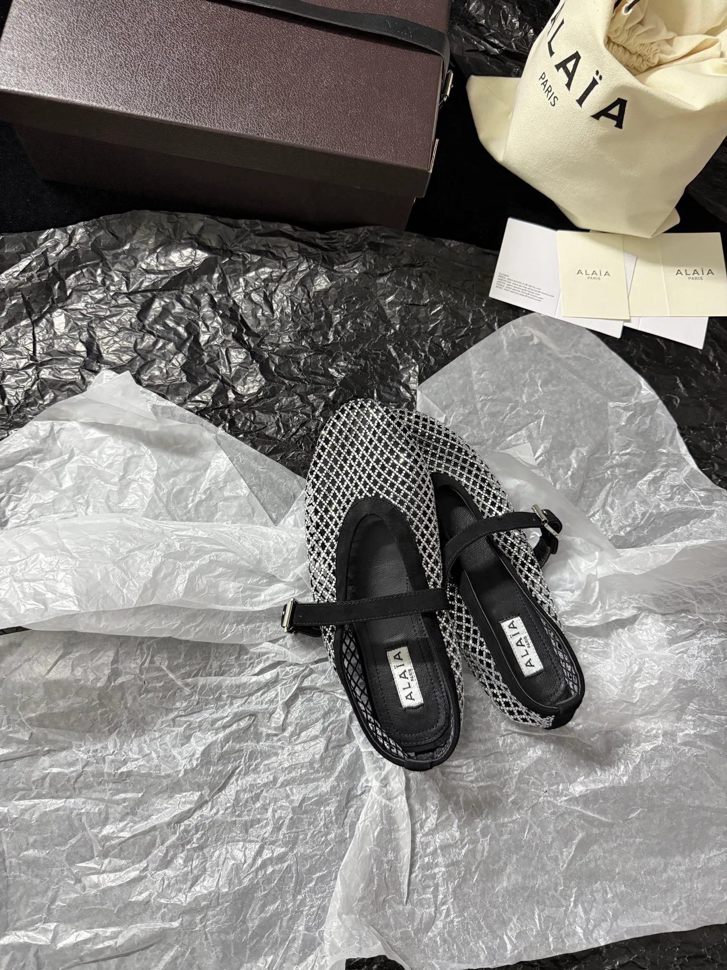 Балетки Женские Alaia 516333