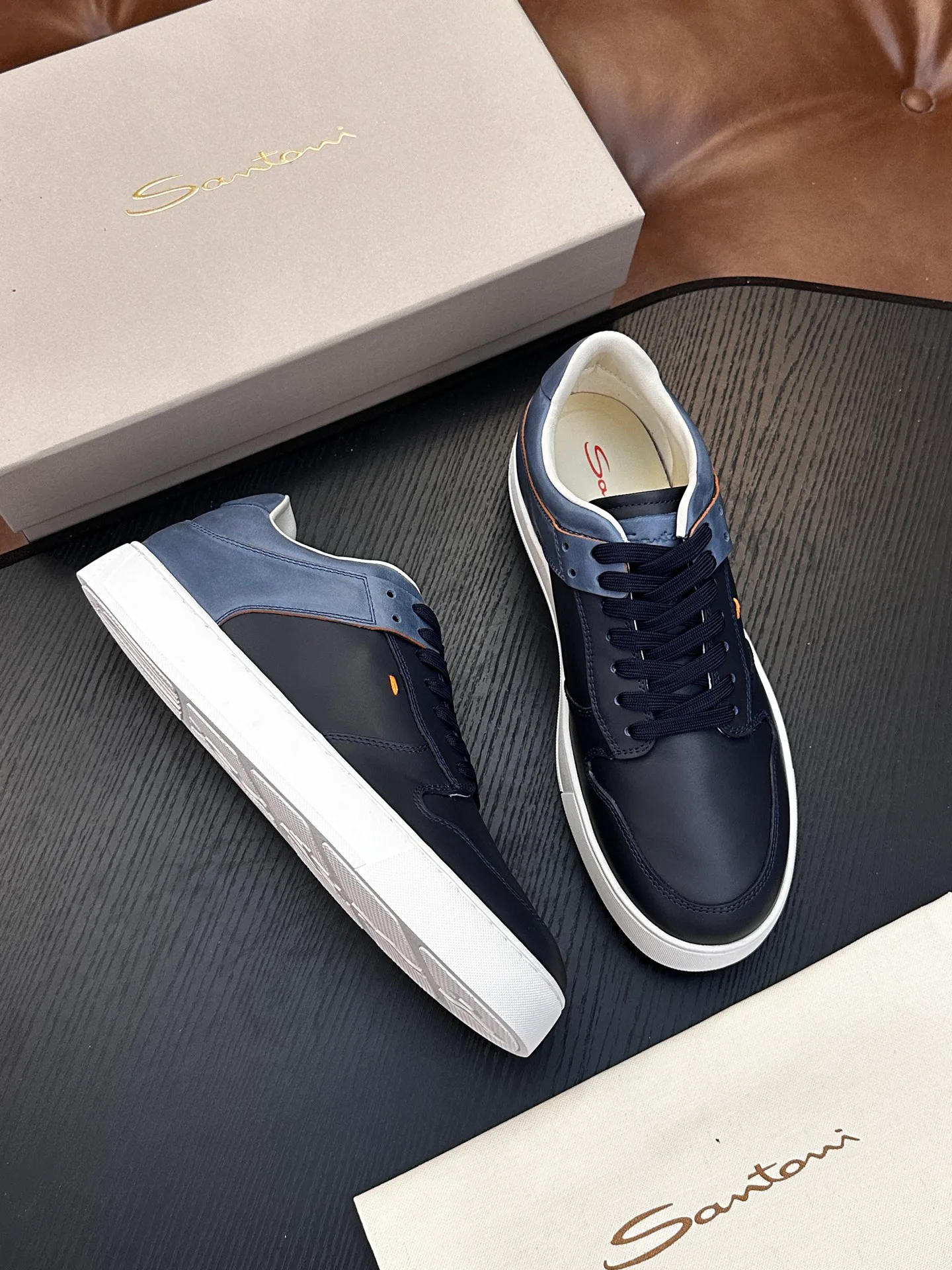 Лоферы И Туфли Мужские Santoni 13254733