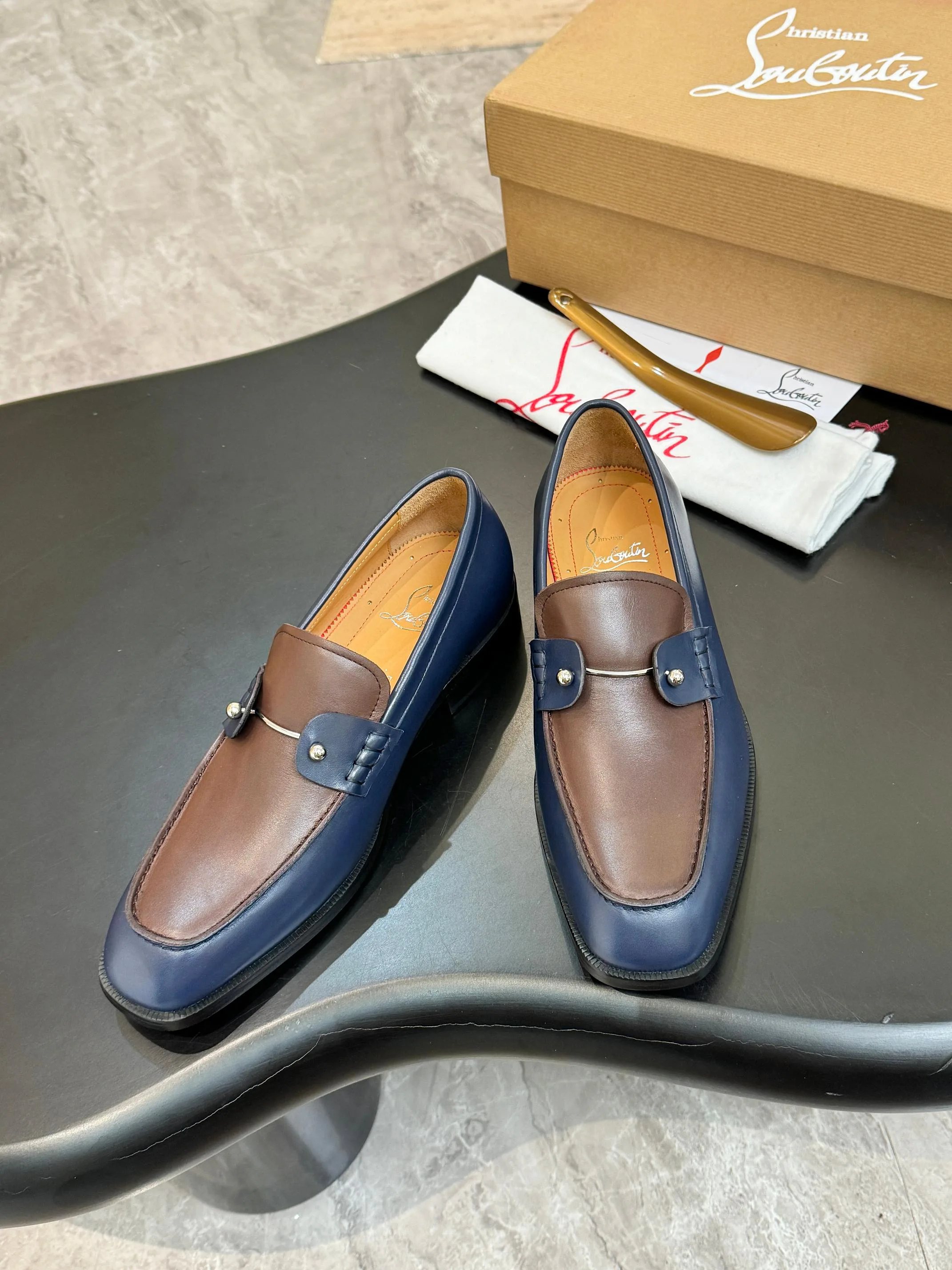 Лоферы И Туфли Мужские Christian Louboutin 18117279
