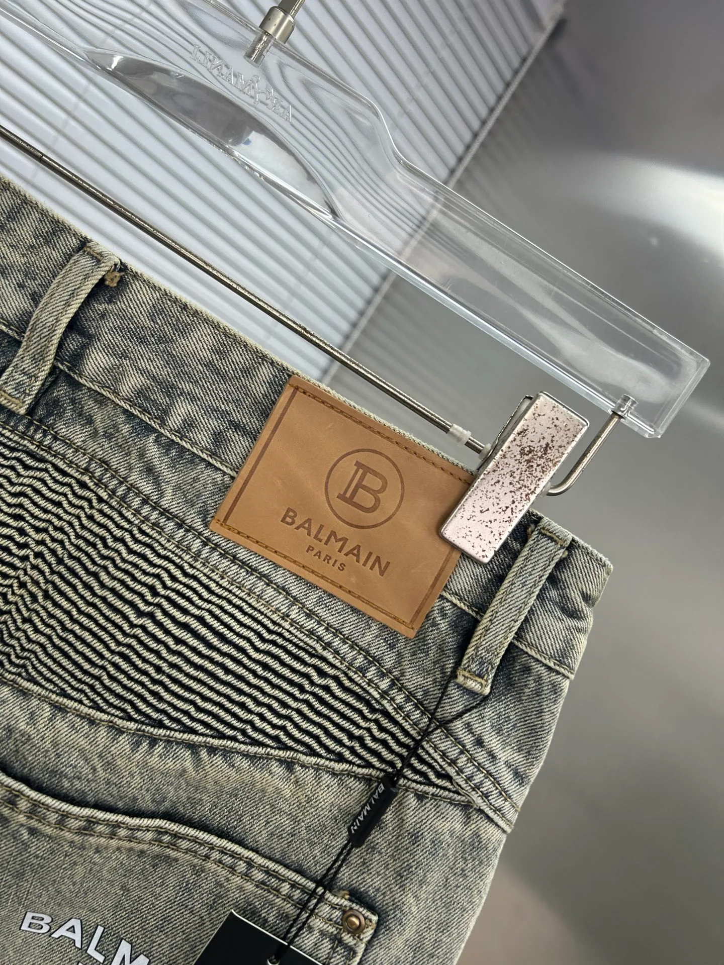 Джинсы Мужские Balmain 819036