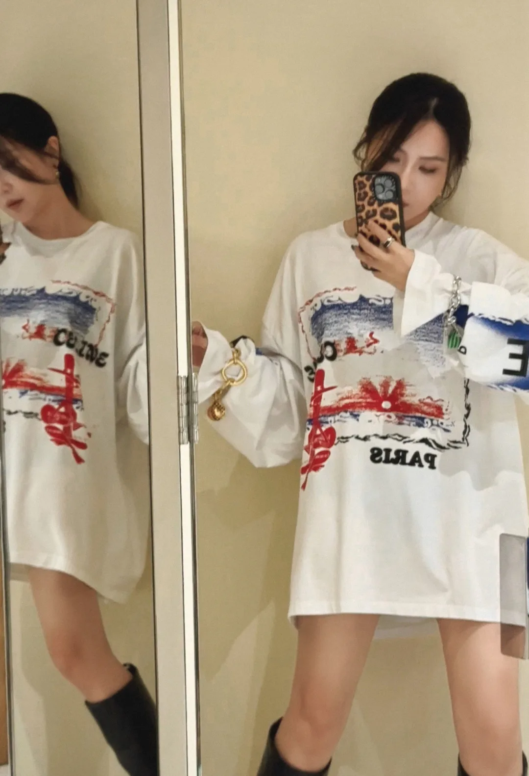 Лонгсливы Женские Celine 9836844