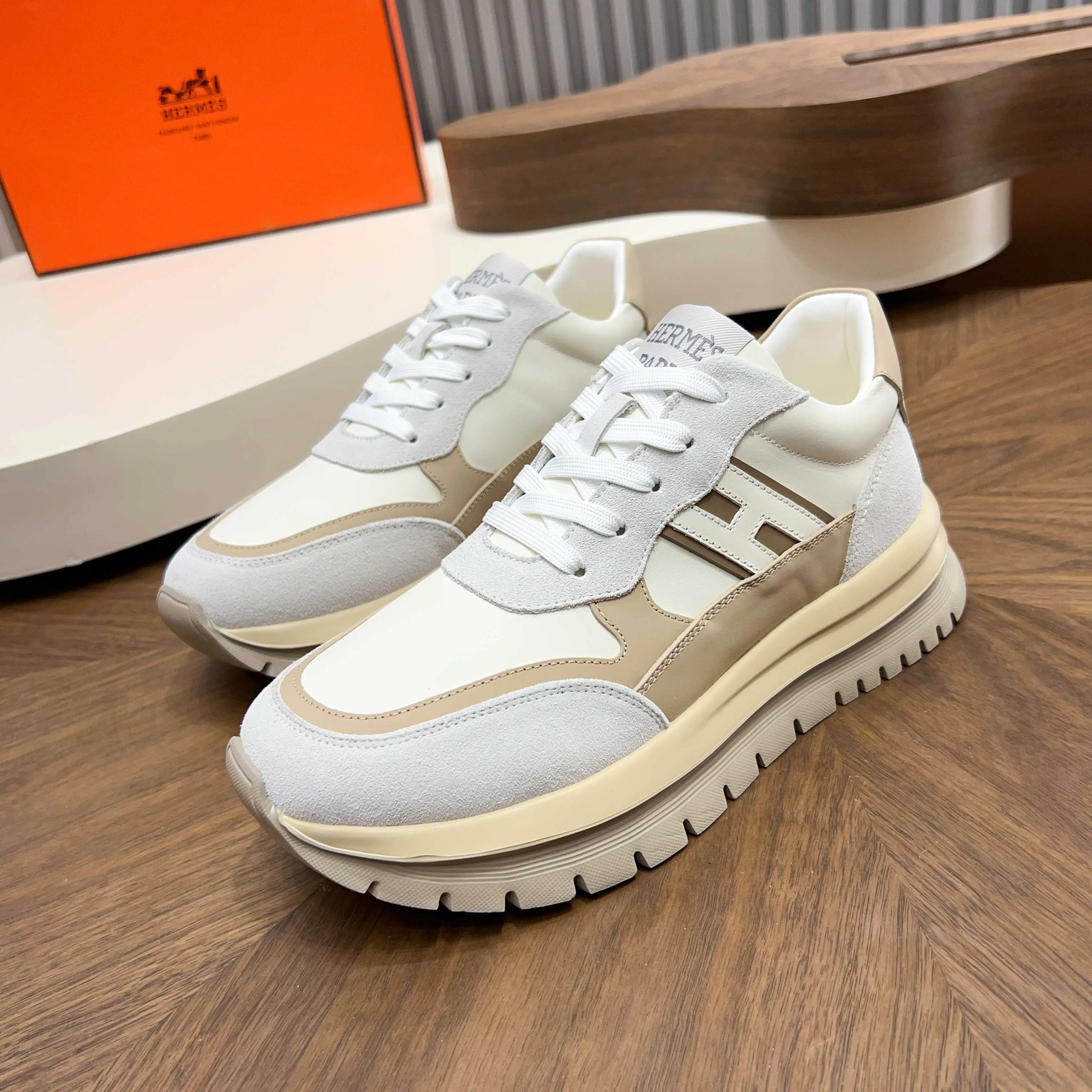 Кроссовки Мужские Hermes 2314121