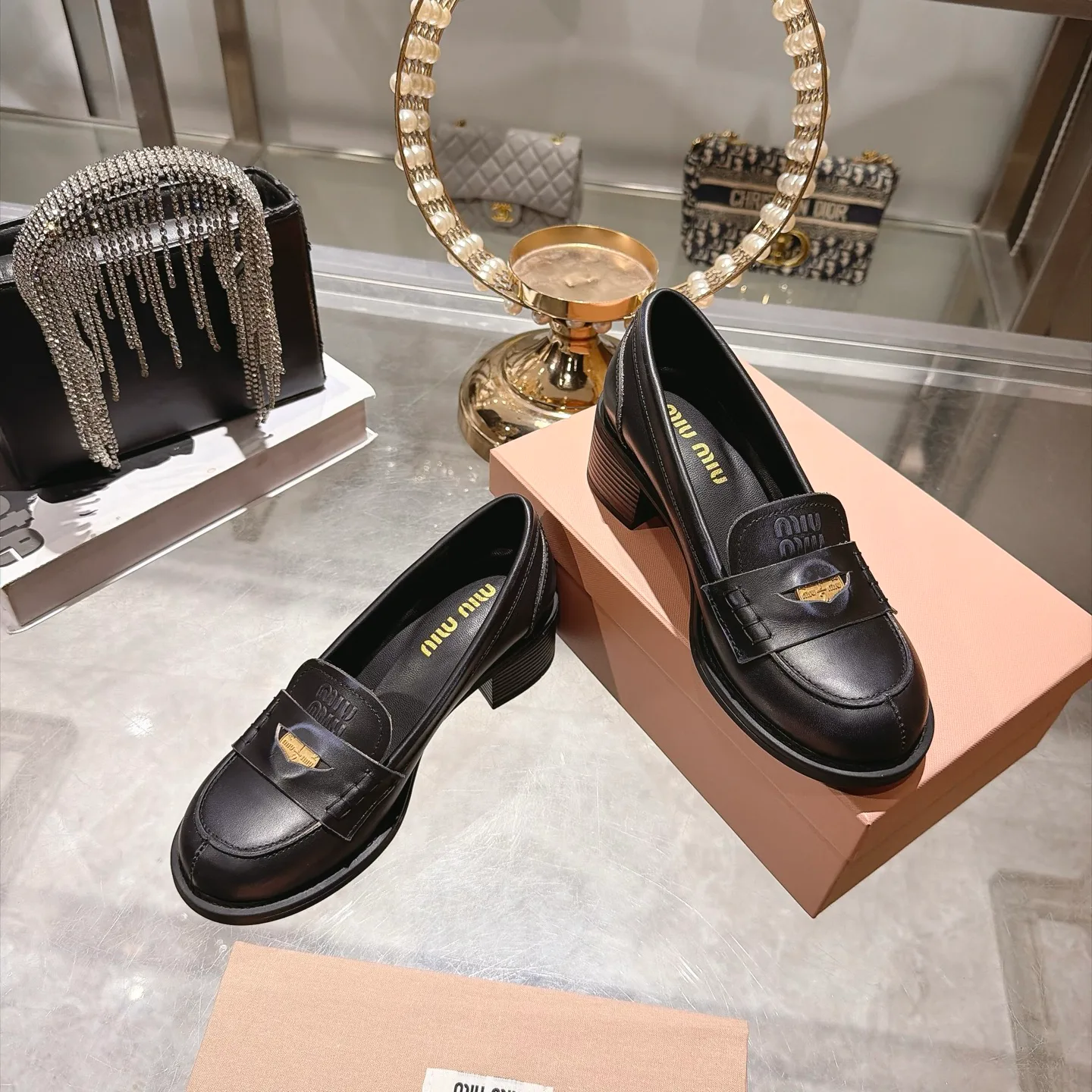 Лоферы И Мокасины Женские Miu Miu 19522028