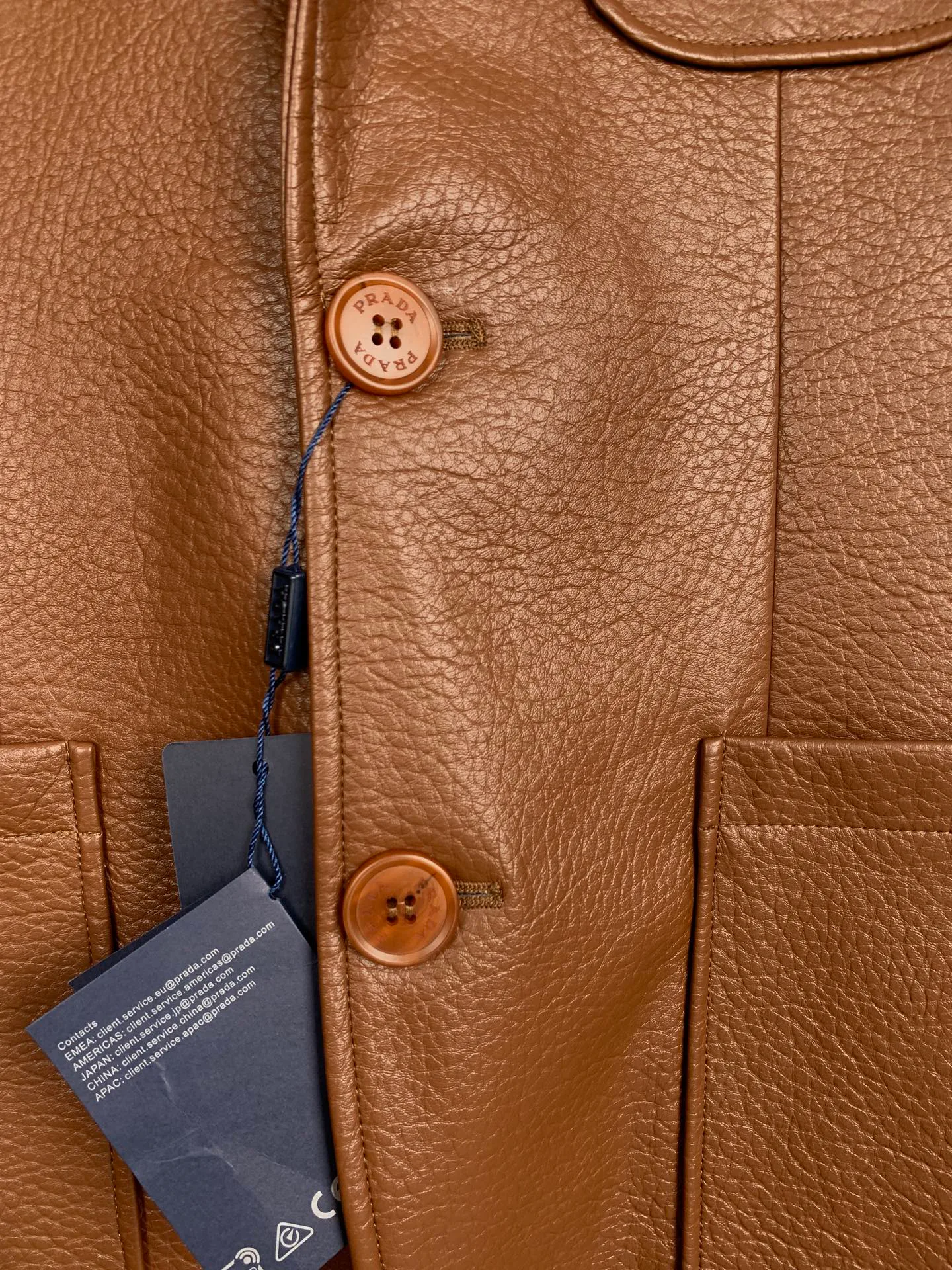 Кожаные Куртки И Дублёнки Мужские Prada 607764