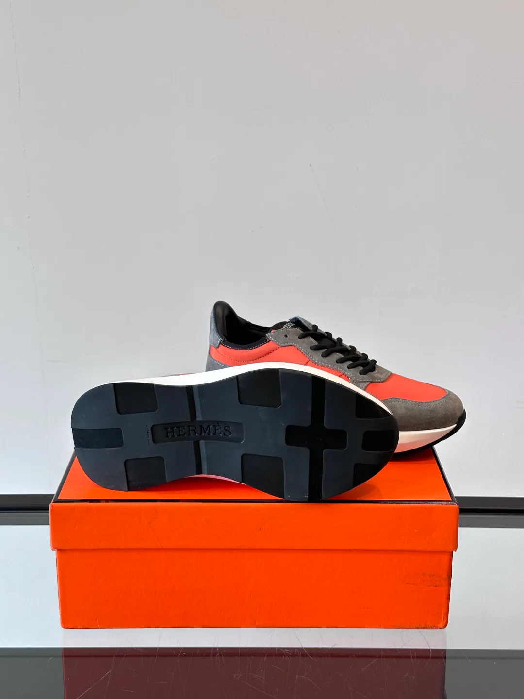 Кроссовки Мужские Hermes 494009