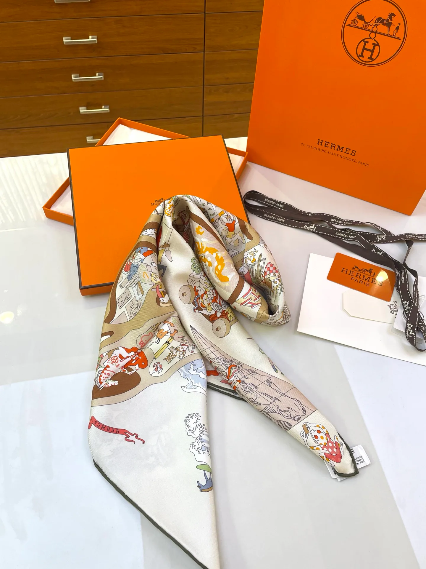 Шарфы Hermes 104648