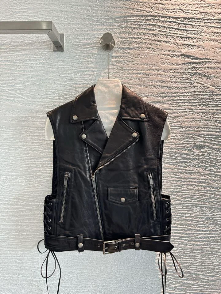 Кожаные Куртки И Дублёнки Женские Saint Laurent 17302221