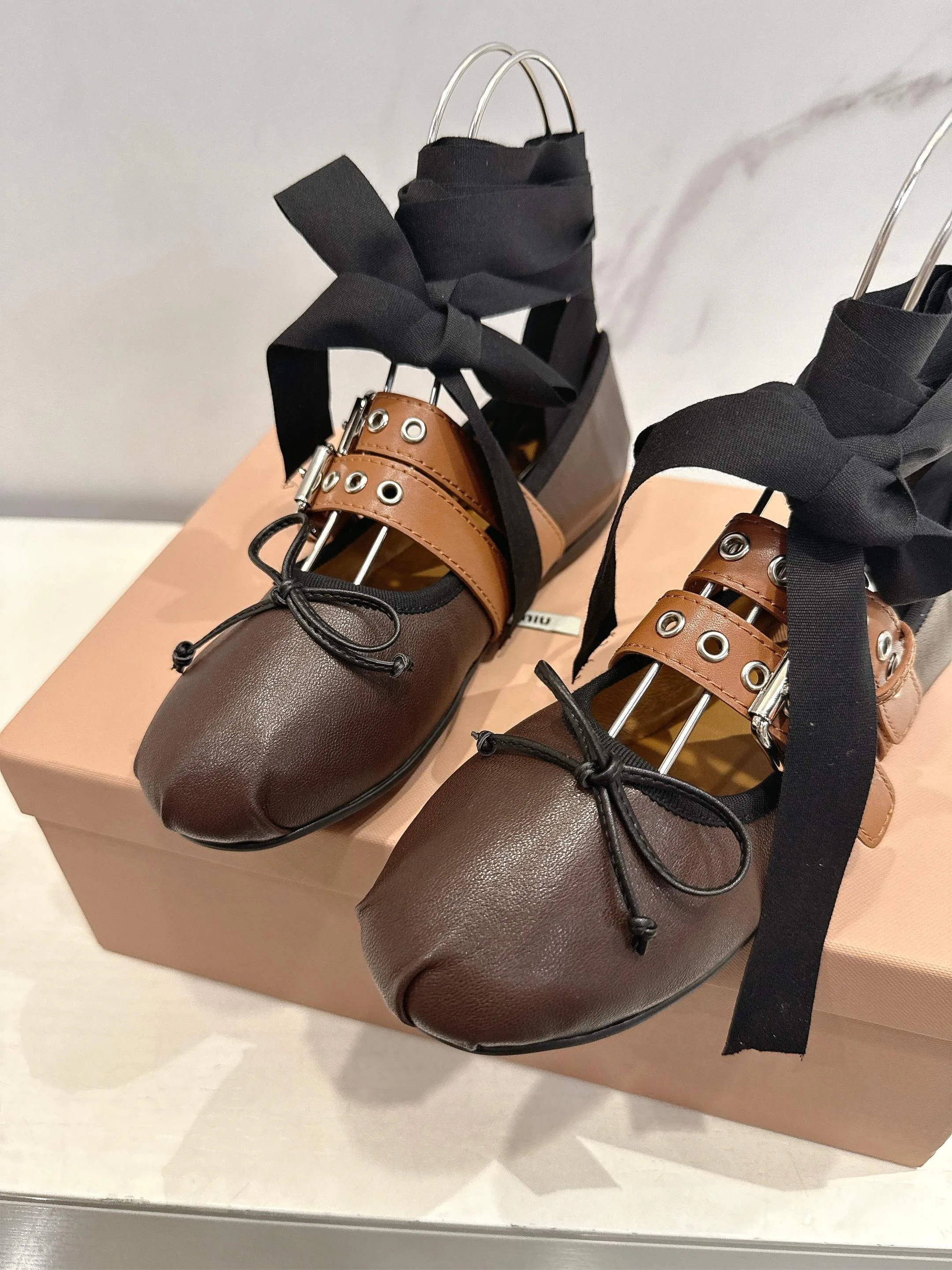 Балетки Женские Miu Miu 12847583