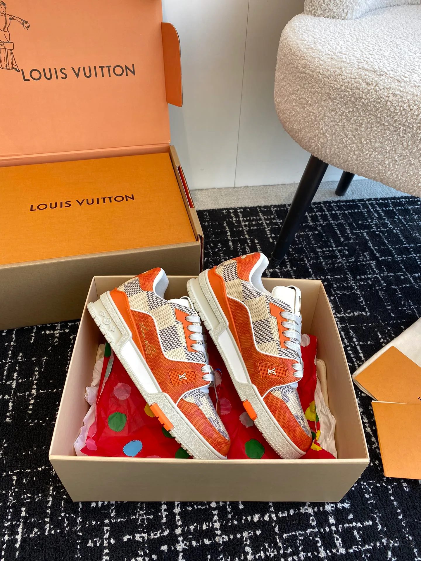 Кроссовки Женские Louis Vuitton 5790858