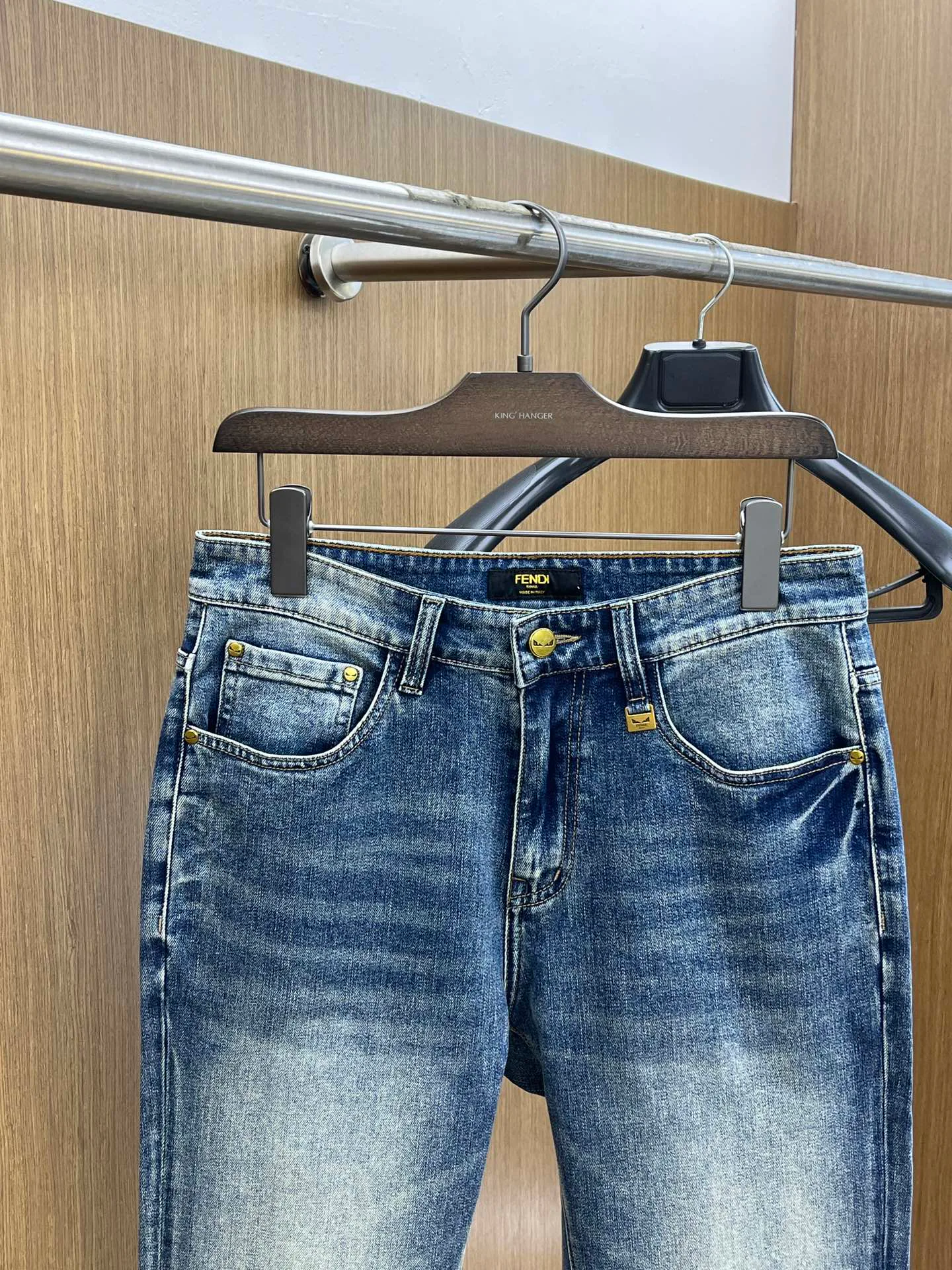 Джинсы Мужские Fendi 775443