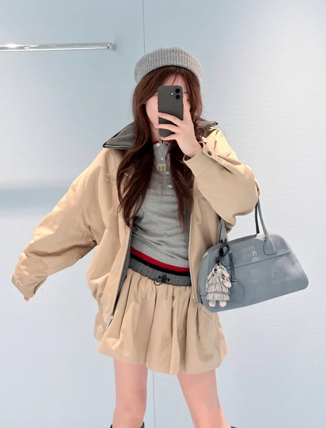 Куртки И Пуховики Женские Miu Miu 18892122