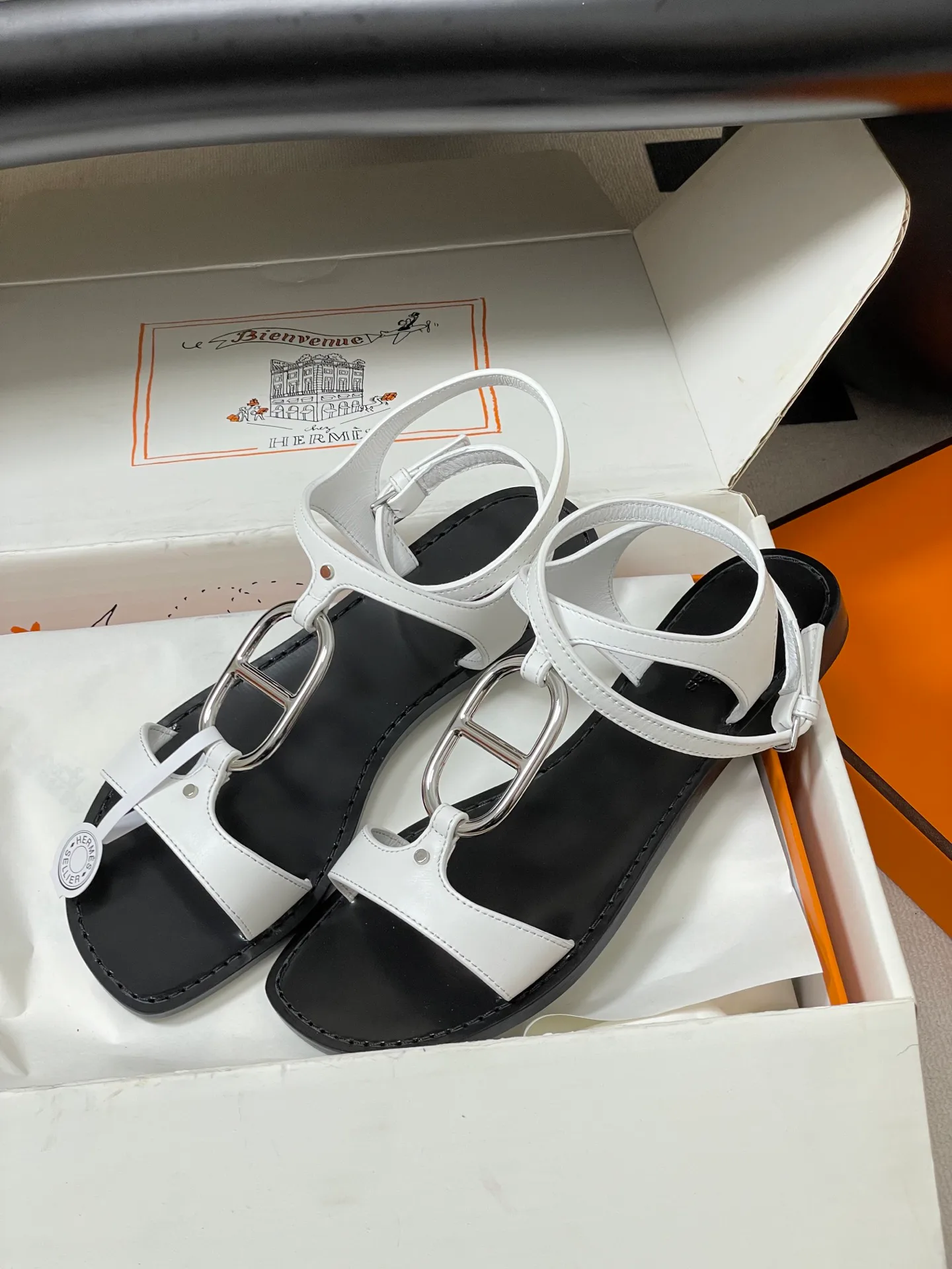 Босоножки Женские Hermes 17558048