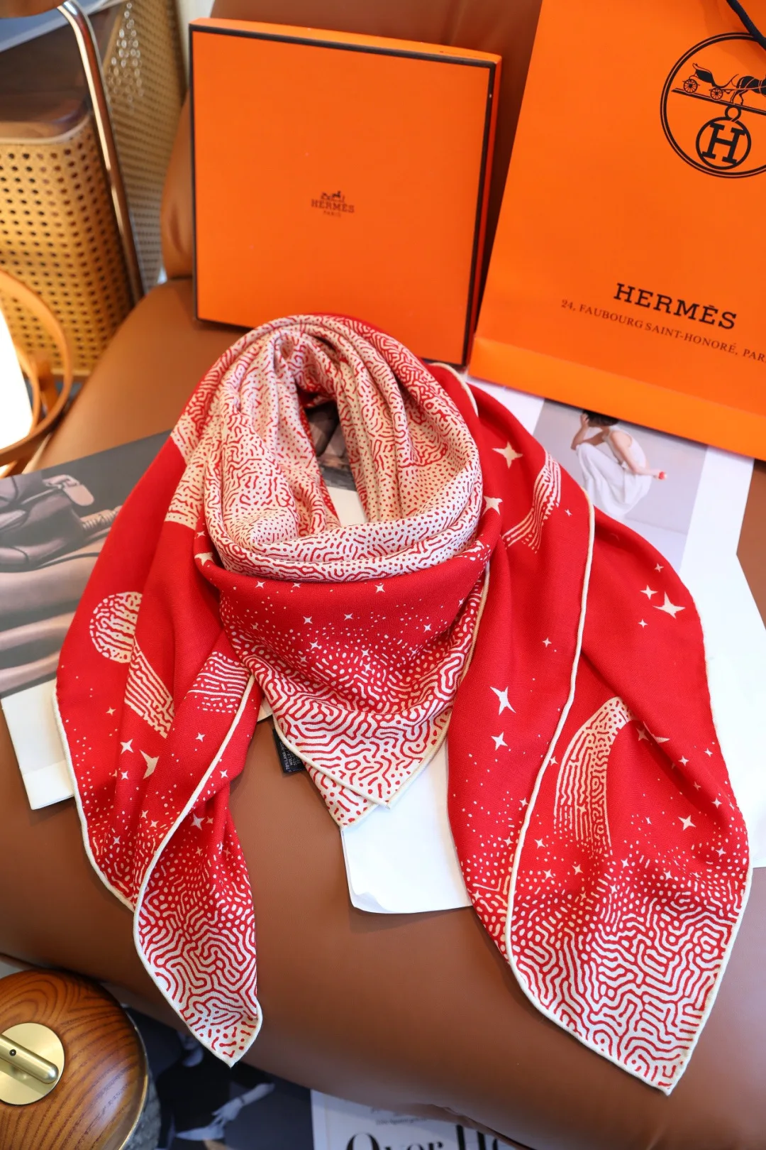 Шарфы Hermes 1090493