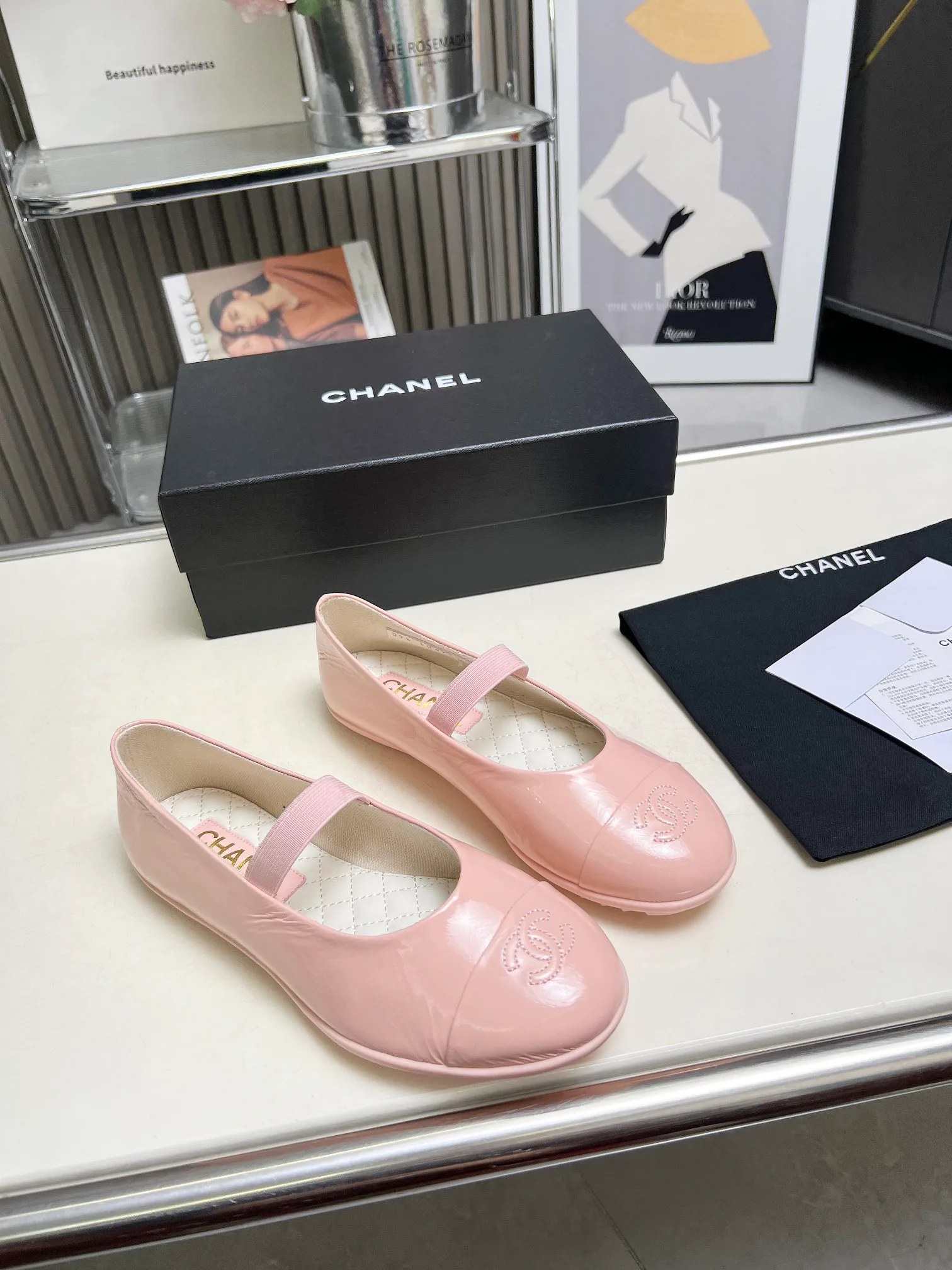 Балетки Женские Chanel 1306810