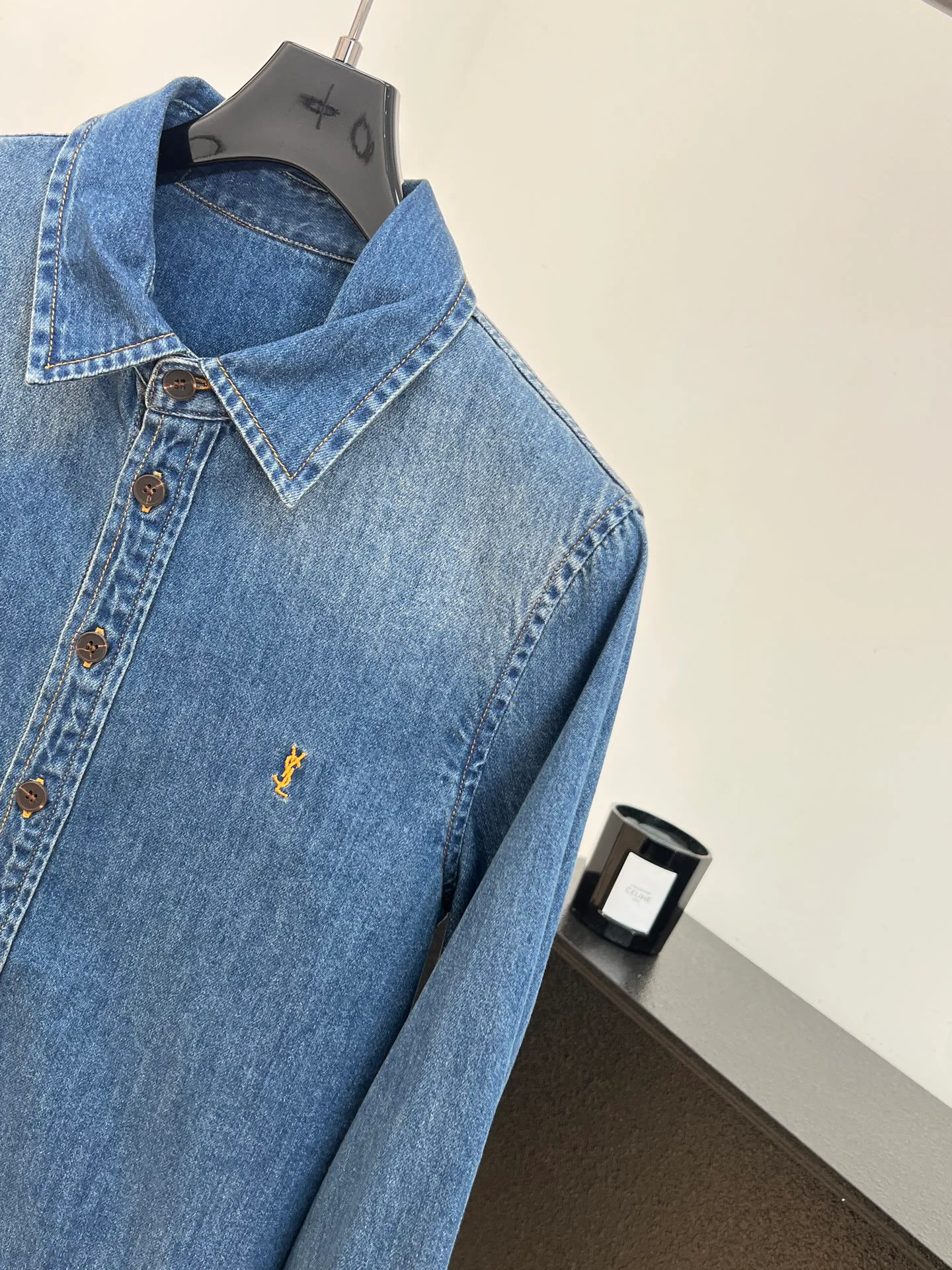Рубашки Женские Saint Laurent 18149168