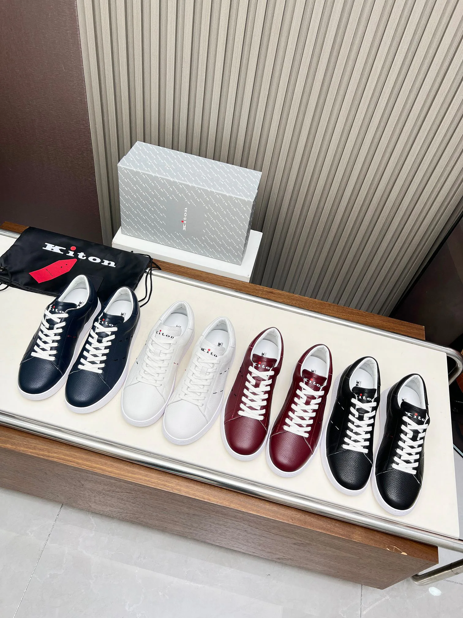 Кроссовки Мужские Kiton 35333