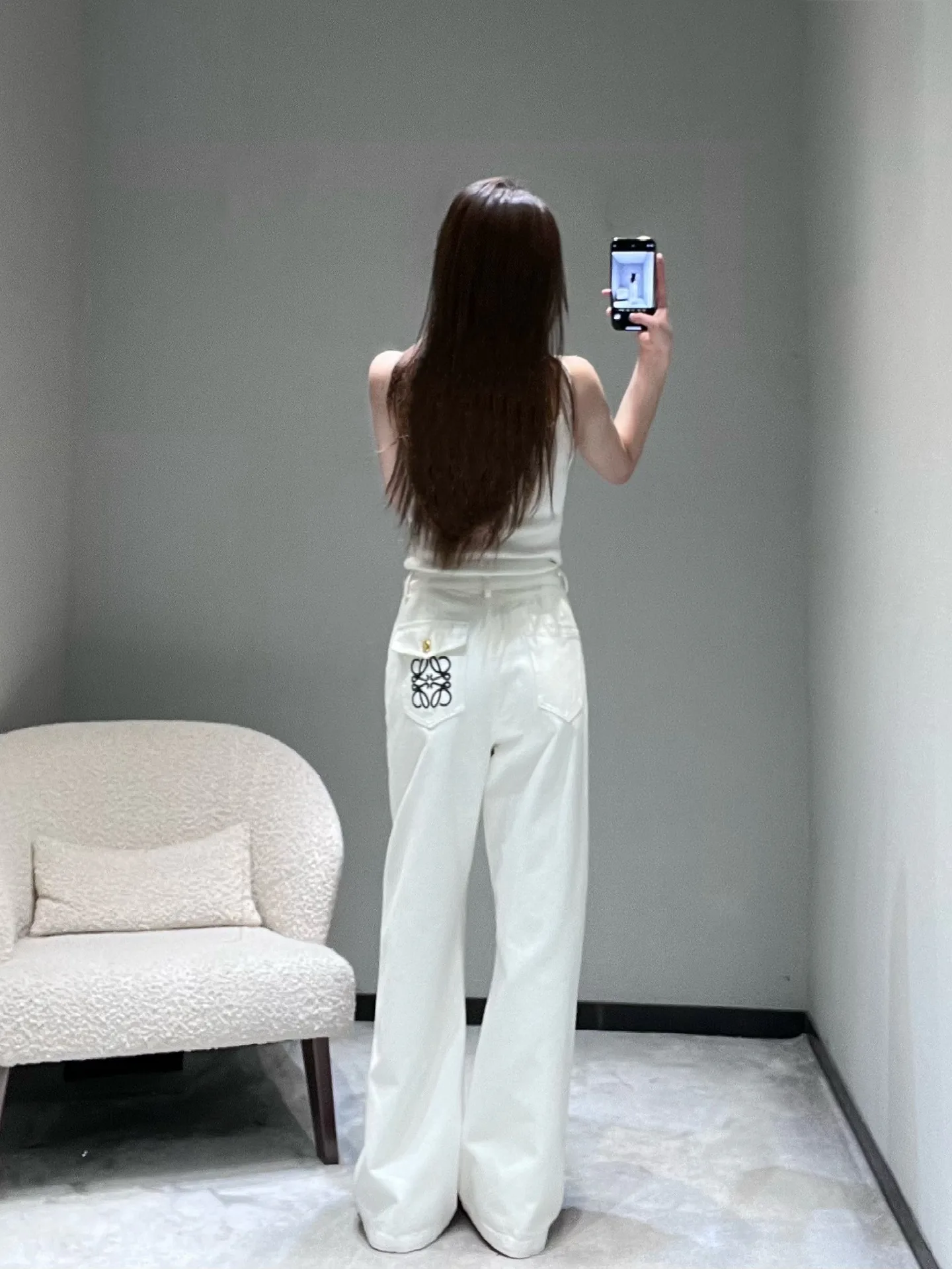 Джинсы Женские Loewe 3997573