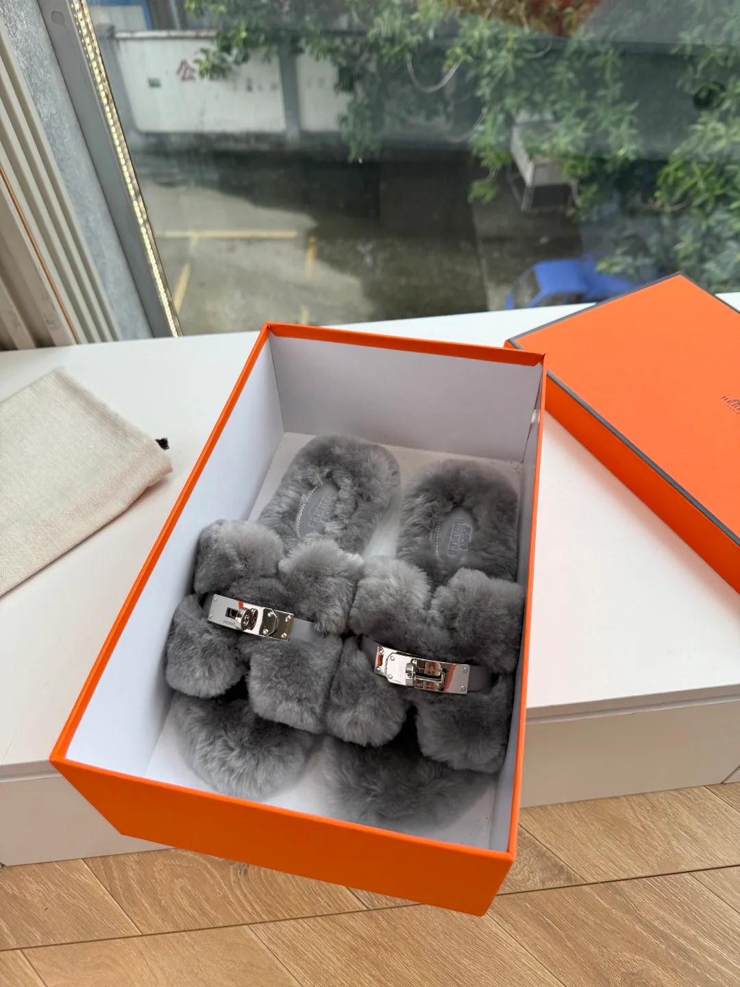 Тапочки Женские Hermes 18053531