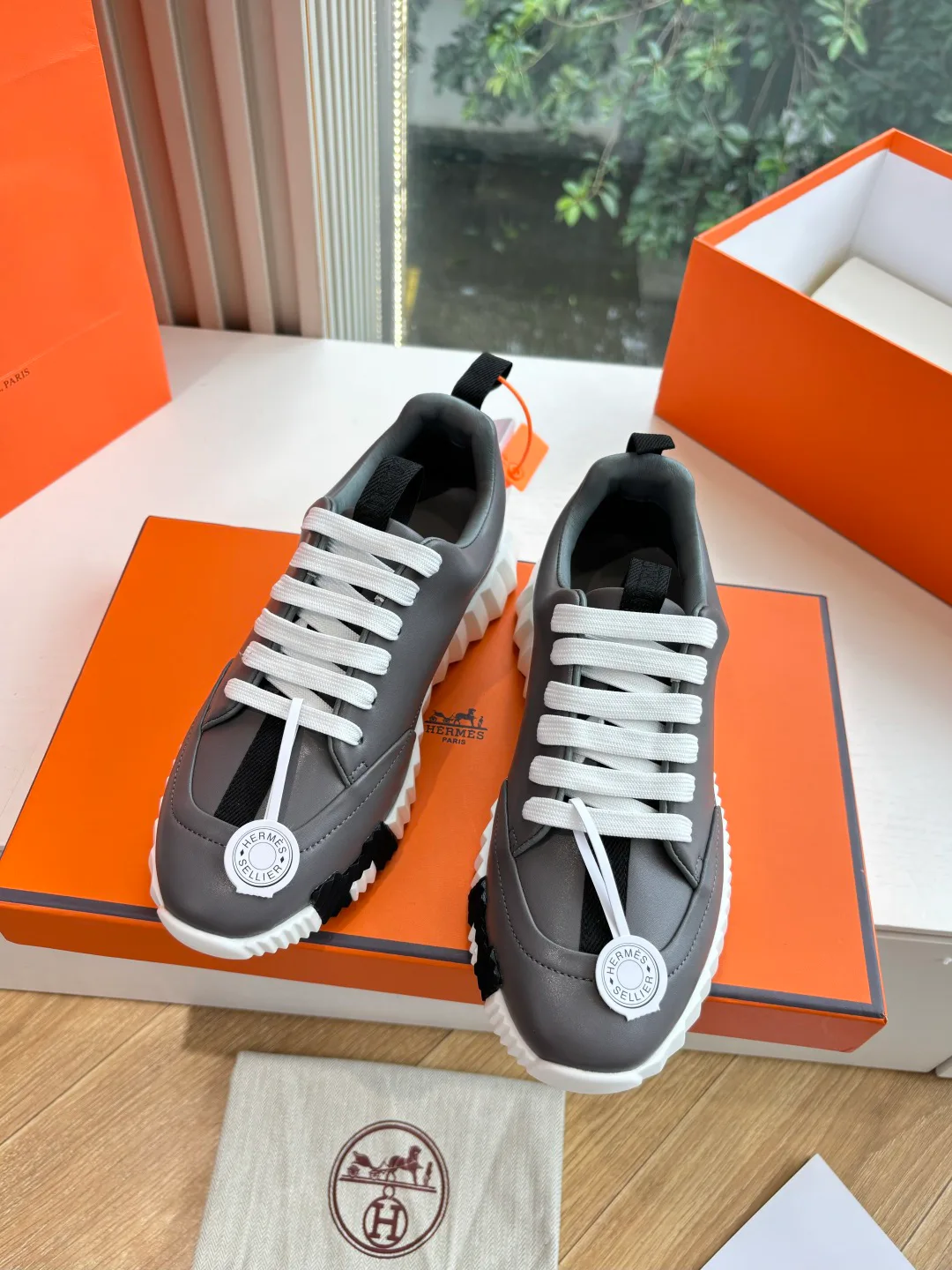 Кроссовки Мужские Hermes 1260373