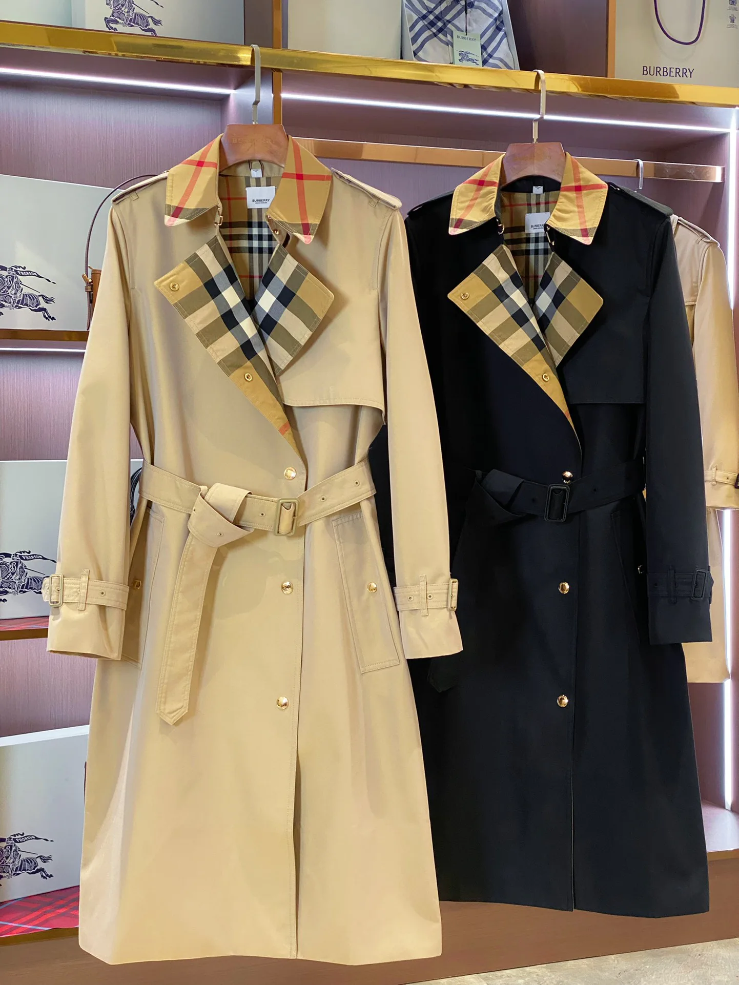 Тренчи Женские Burberry 17998544