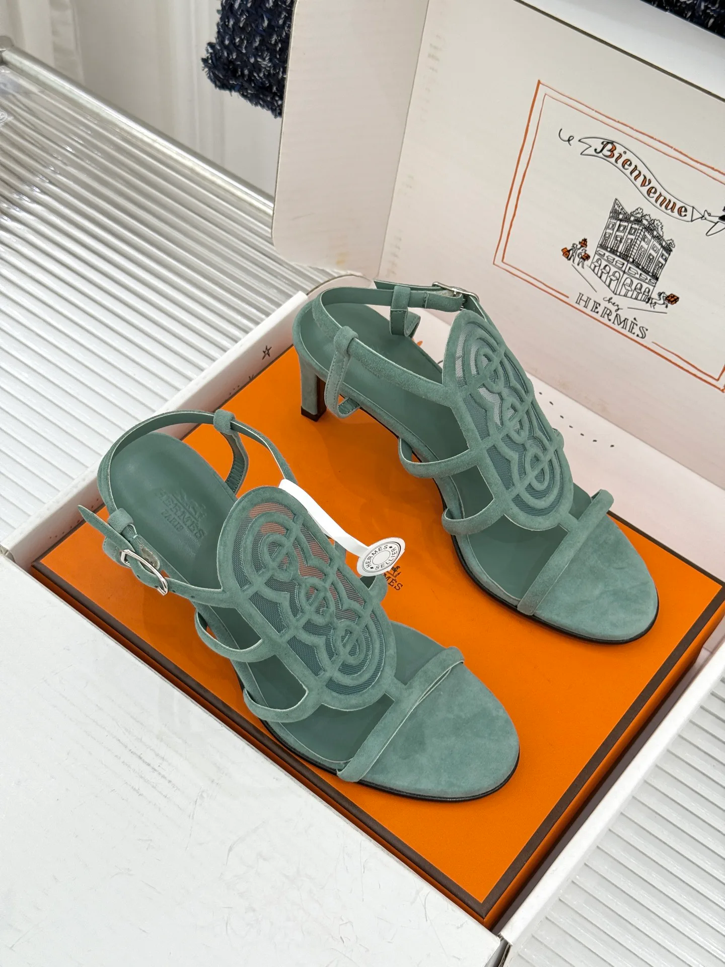 Босоножки Женские Hermes 19706761