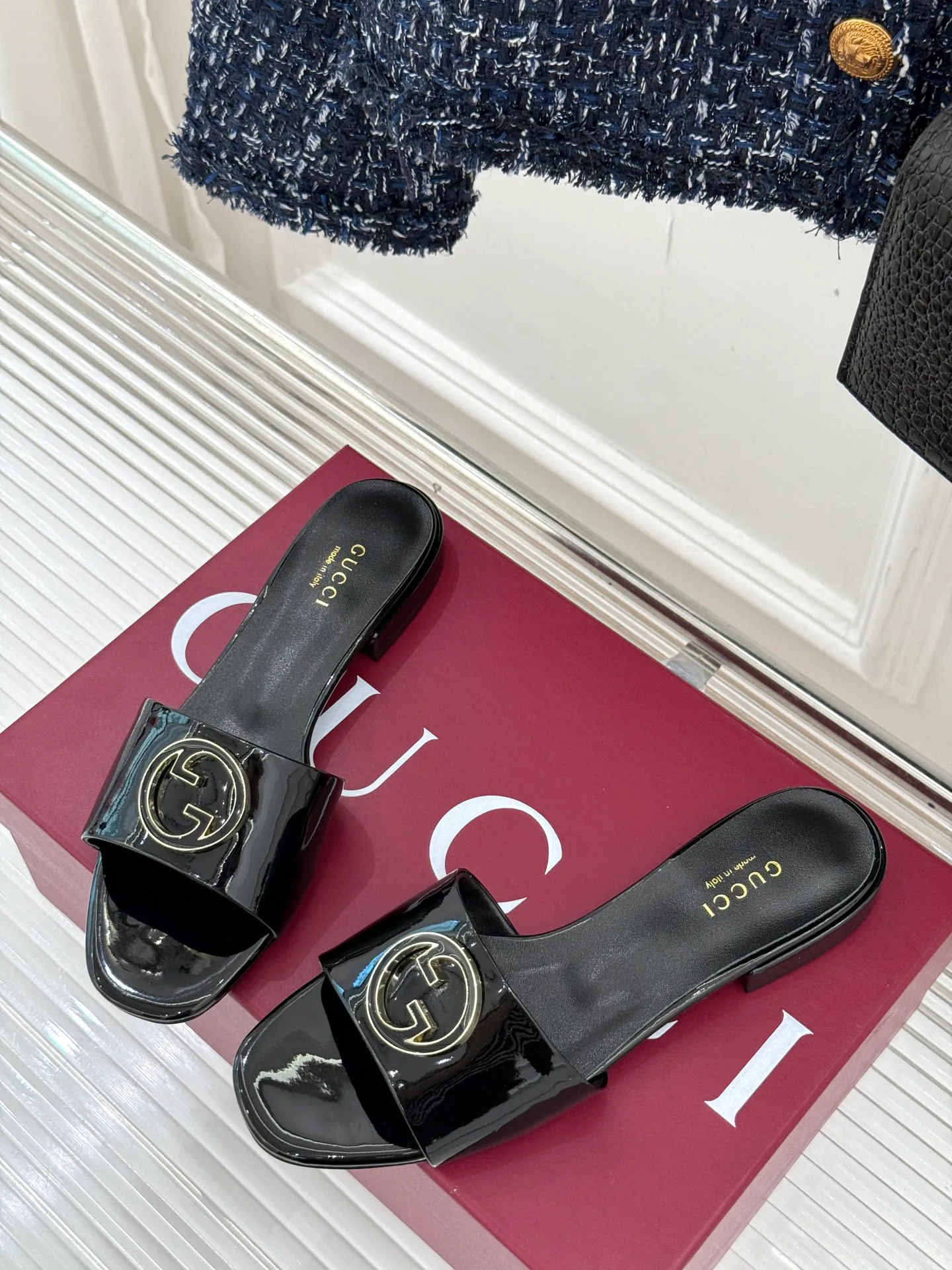 Шлепанцы Женские Gucci 21961