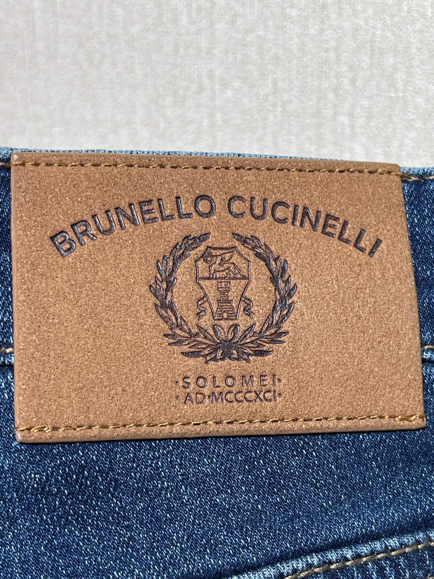 Джинсы Мужские Brunello Cucinelli 12551756