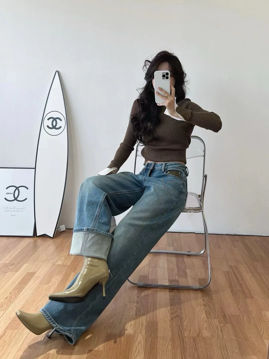 Джинсы Женские Gucci 7766