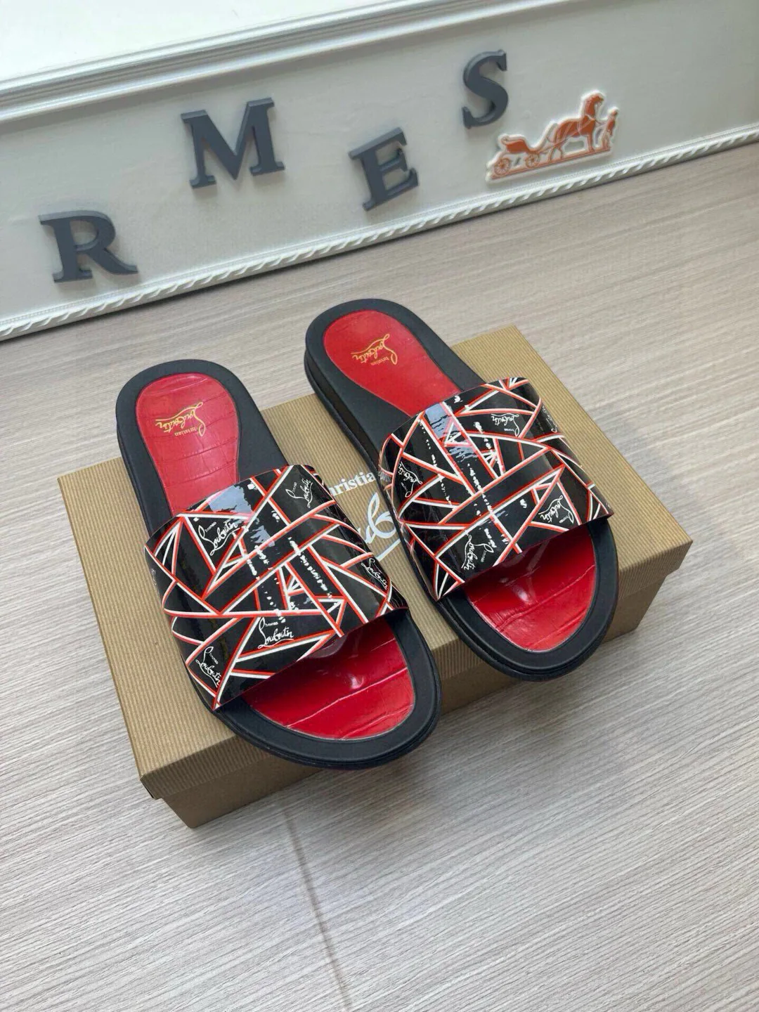 Шлепанцы Мужские Christian Louboutin 65757