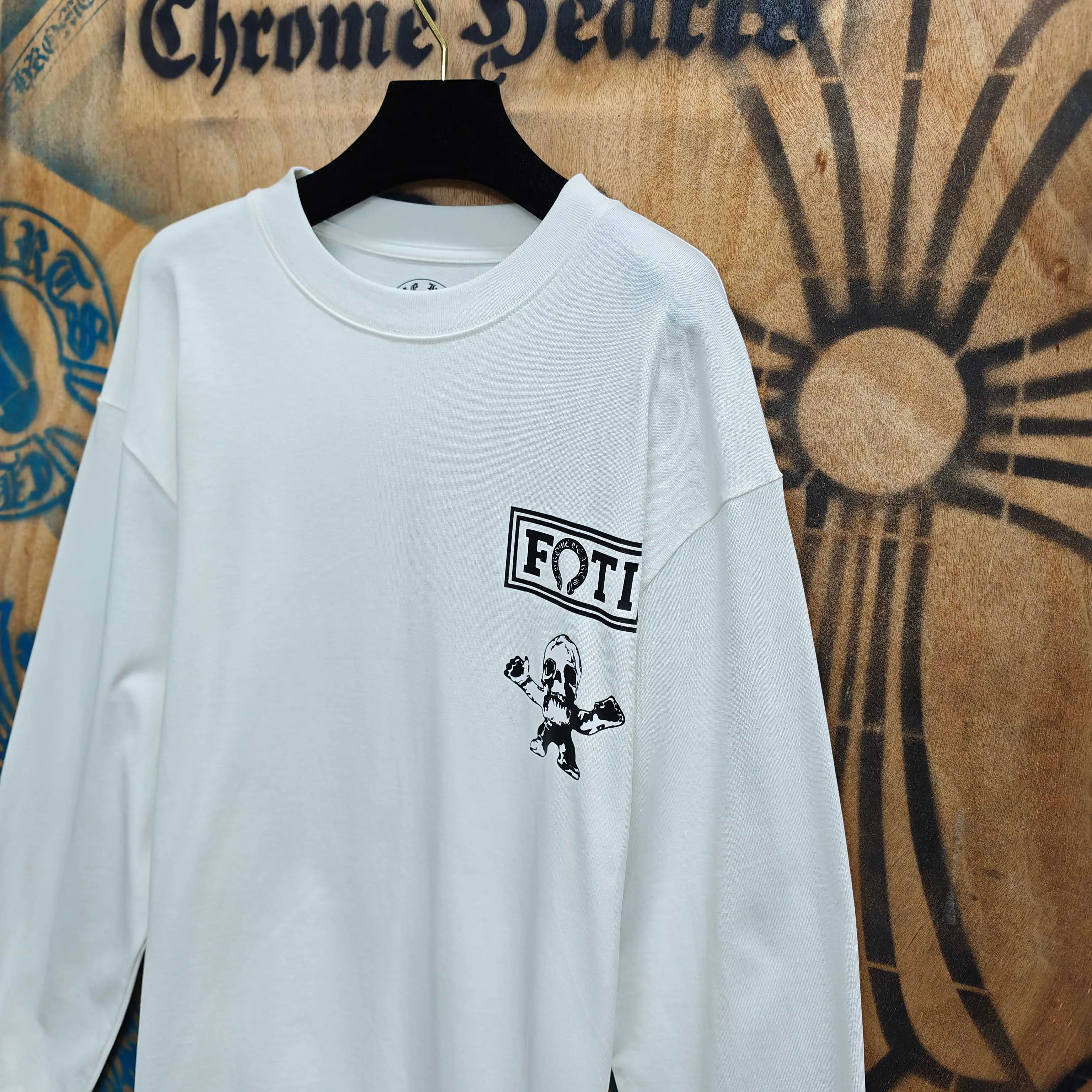 Лонгсливы Мужские Chrome Hearts 11808783