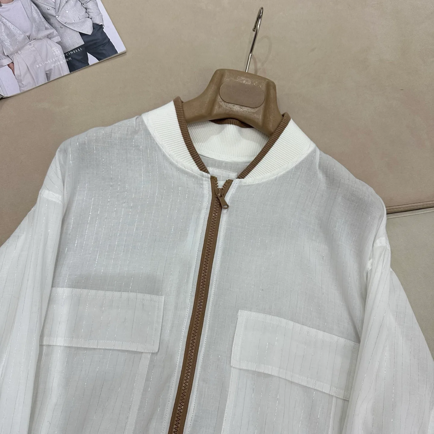 Куртки И Пуховики Женские Brunello Cucinelli 10656286