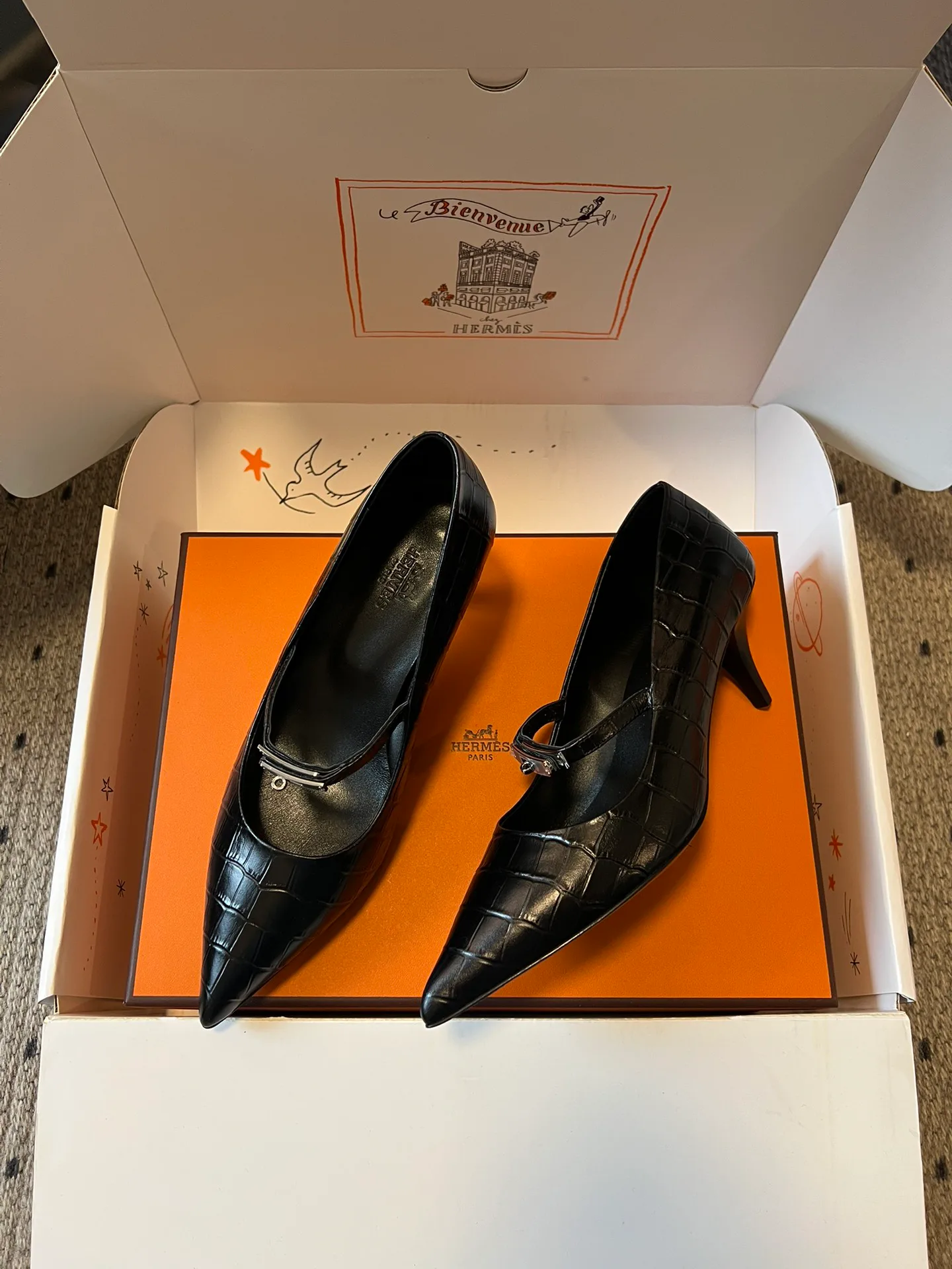 Туфли Женские Hermes 10260492