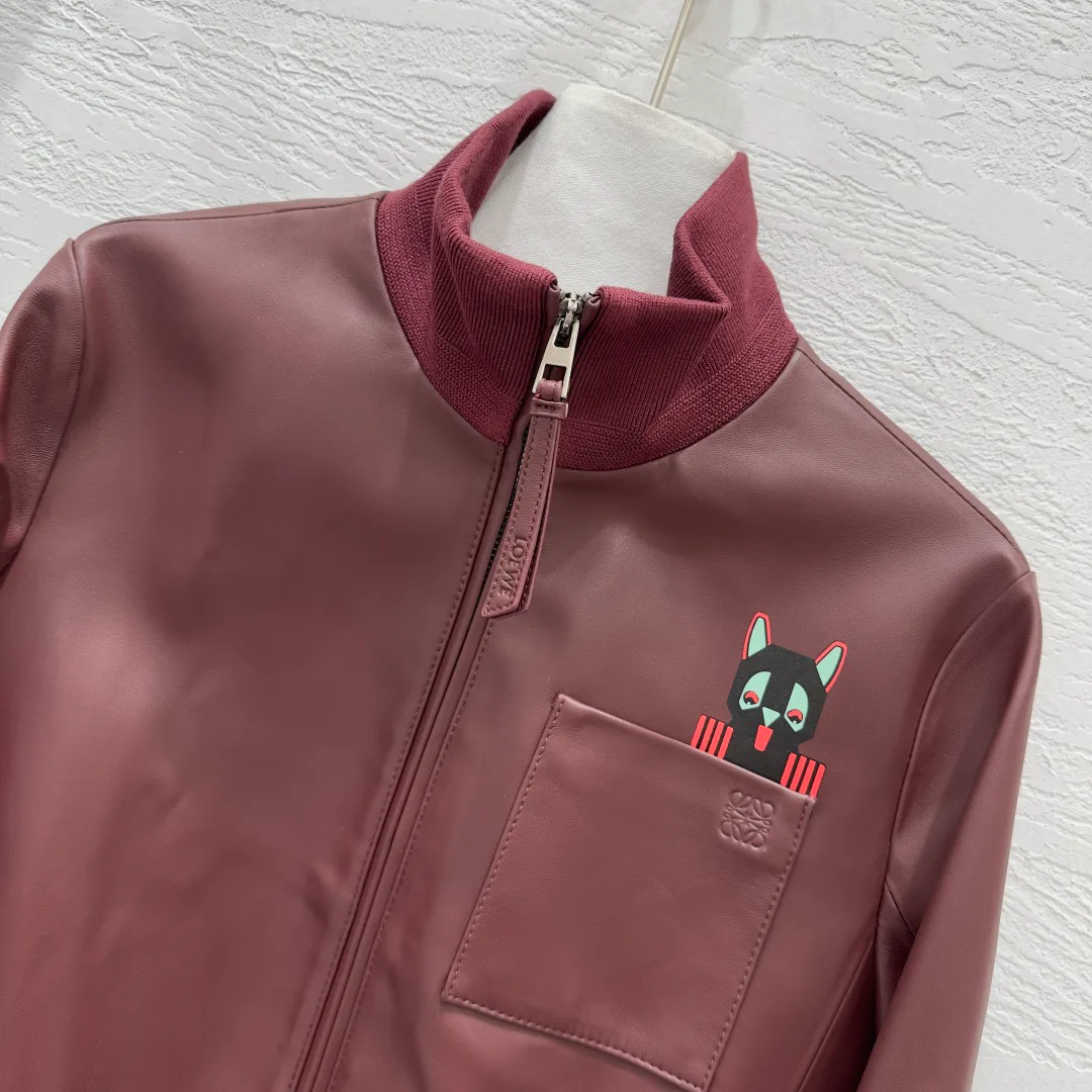 Кожаные Куртки И Дублёнки Женские Loewe 4771595