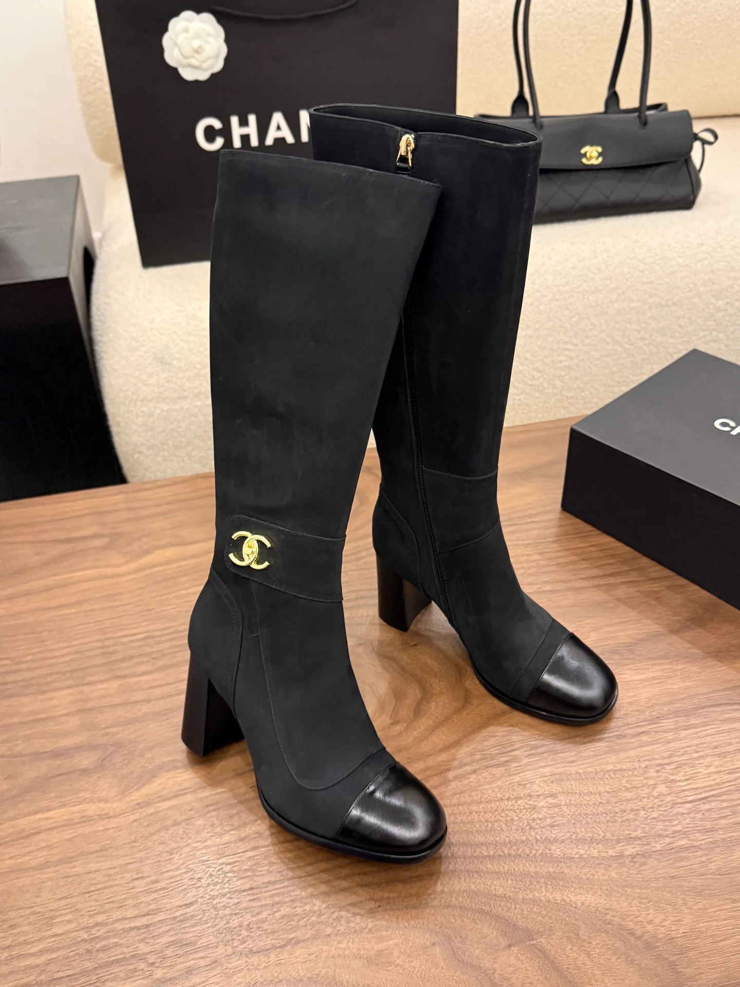 Сапоги Женские Chanel 17893255