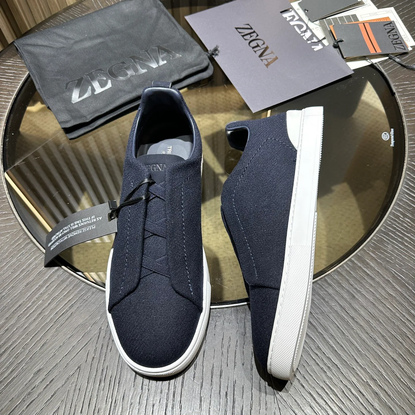 Кроссовки Мужские Zegna 18694063