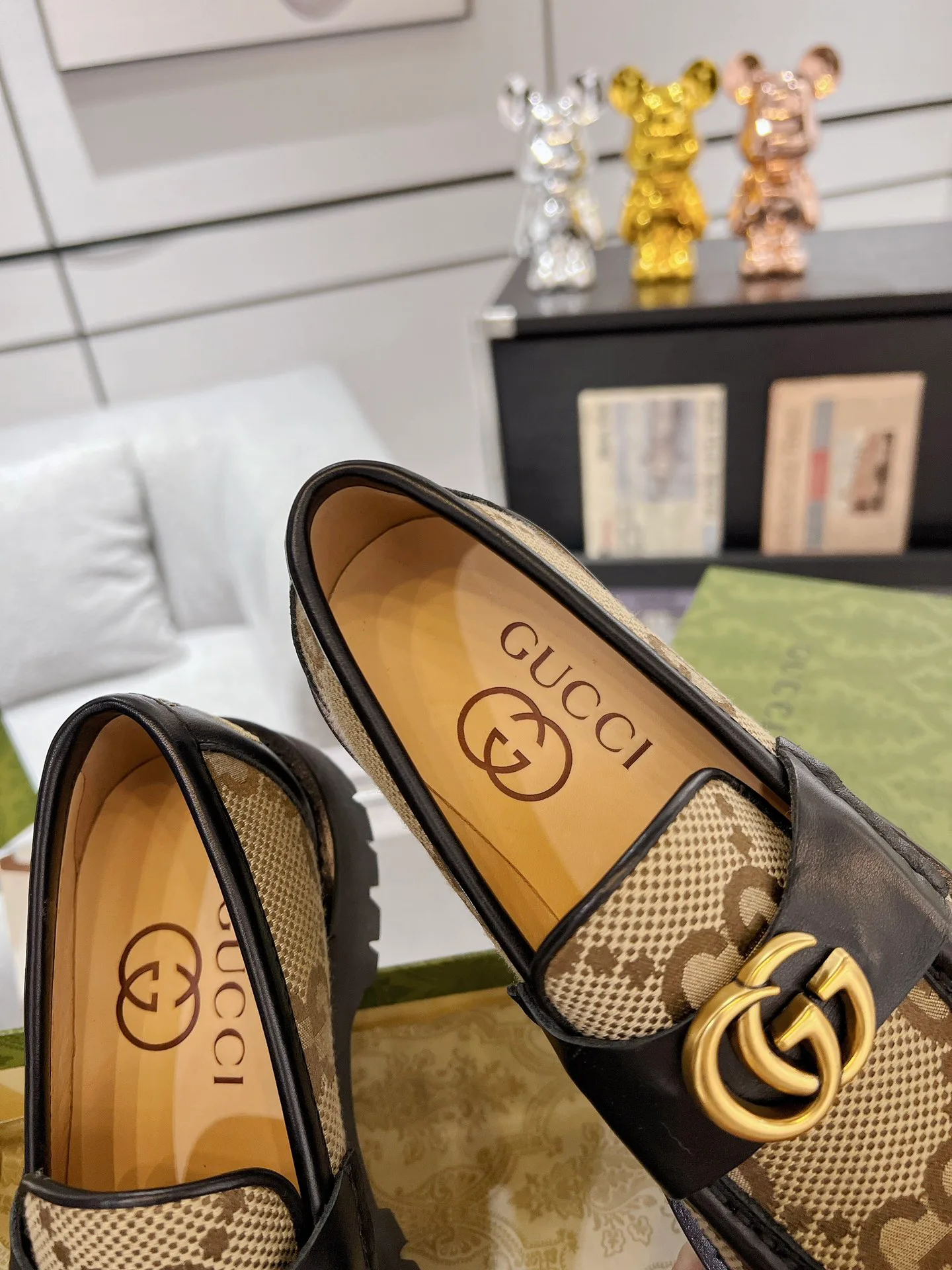 Лоферы И Мокасины Женские Gucci 170188