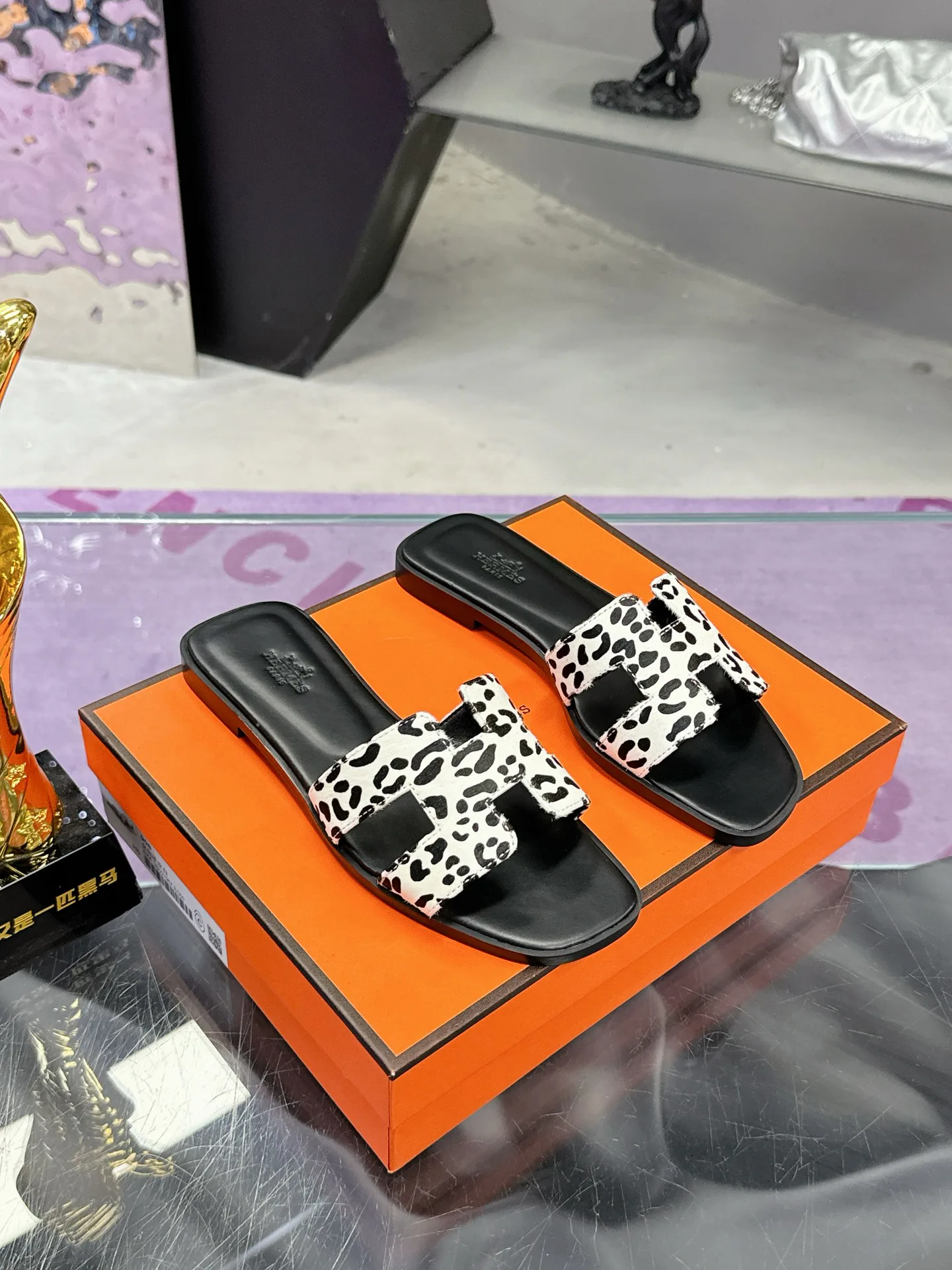 Шлепанцы Женские Hermes 17368592