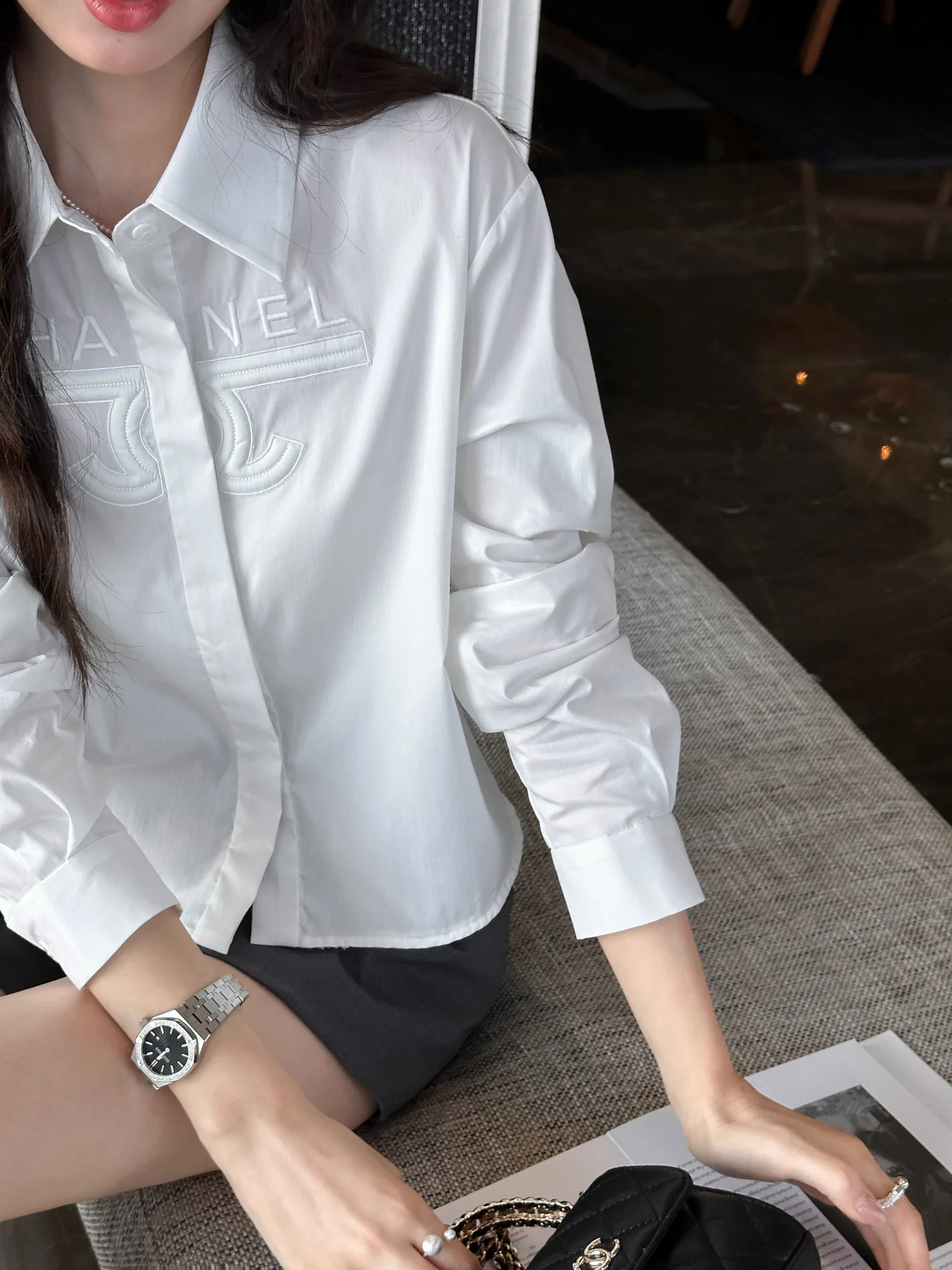 Рубашки Женские Chanel 11266893